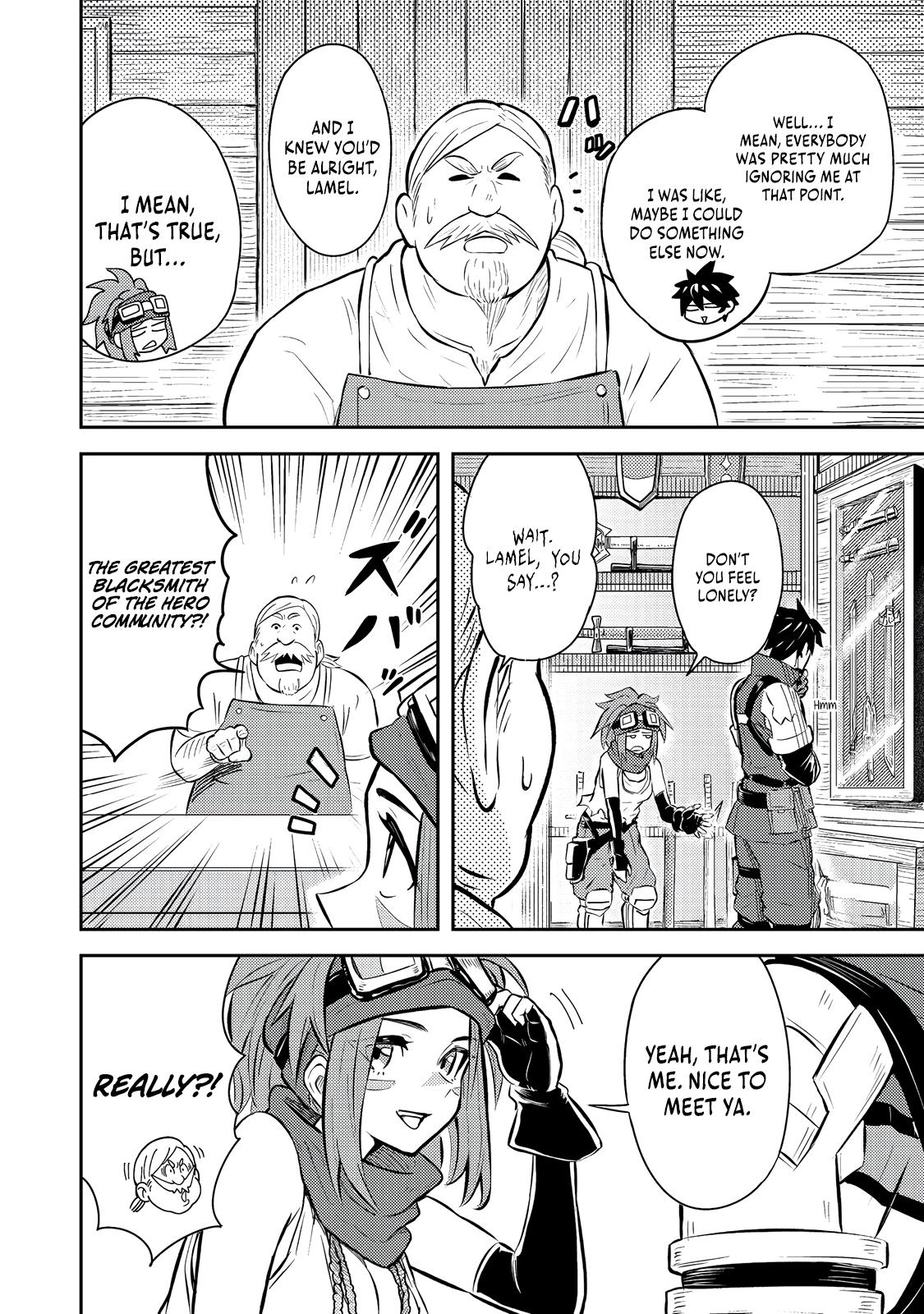 Outo One Operation Golem Master. Masaka no Tsuihou!? Jiyuu no Mi ni Natta node Deshi no Bijin Yuusha-tachi to Issho ni Saikyou Golem Tsukurimasu. Modottekoi to Iwaretemo Mou Shiran! @comic Chap 11 - Next Chap 12