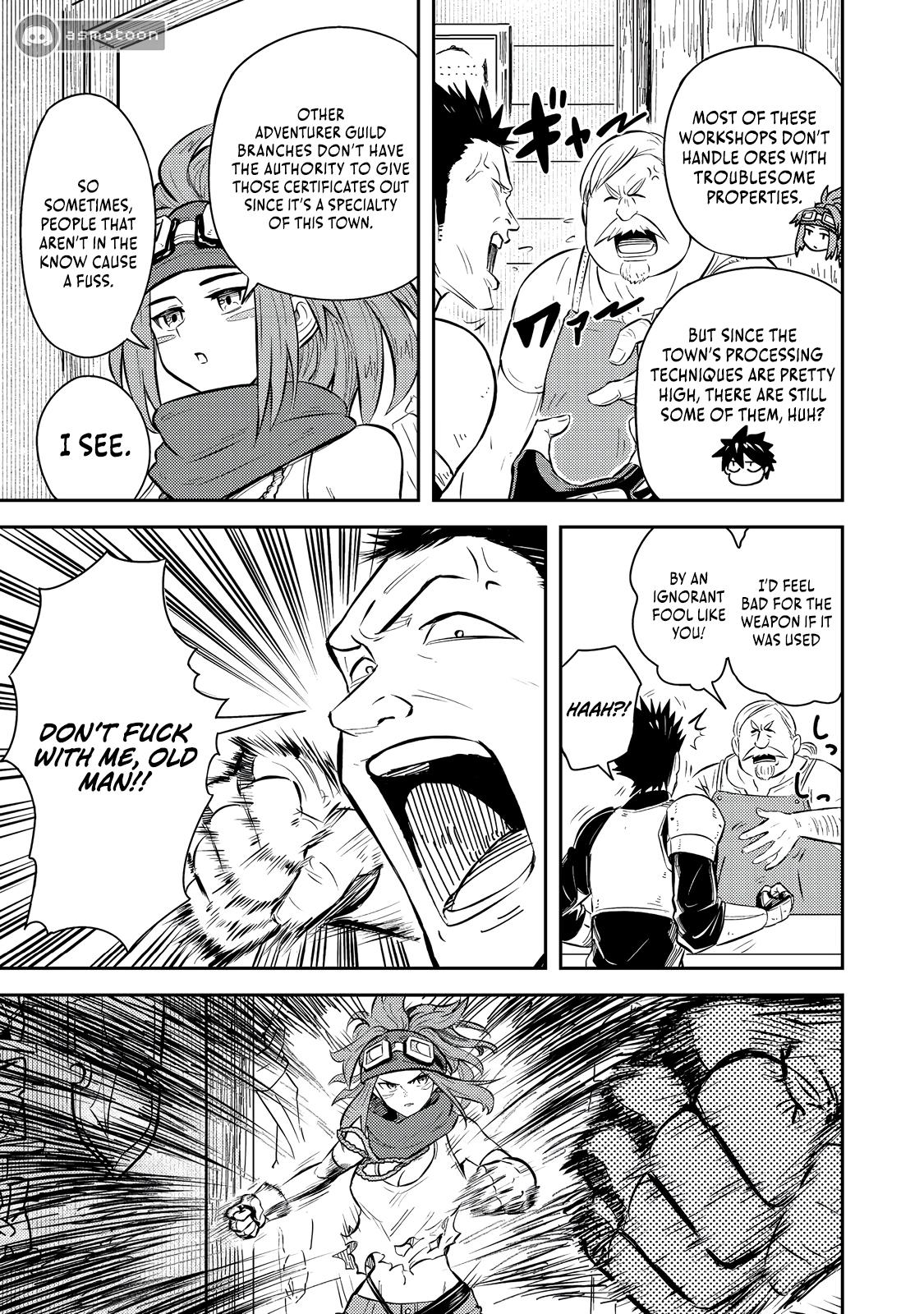 Outo One Operation Golem Master. Masaka no Tsuihou!? Jiyuu no Mi ni Natta node Deshi no Bijin Yuusha-tachi to Issho ni Saikyou Golem Tsukurimasu. Modottekoi to Iwaretemo Mou Shiran! @comic Chap 11 - Next Chap 12