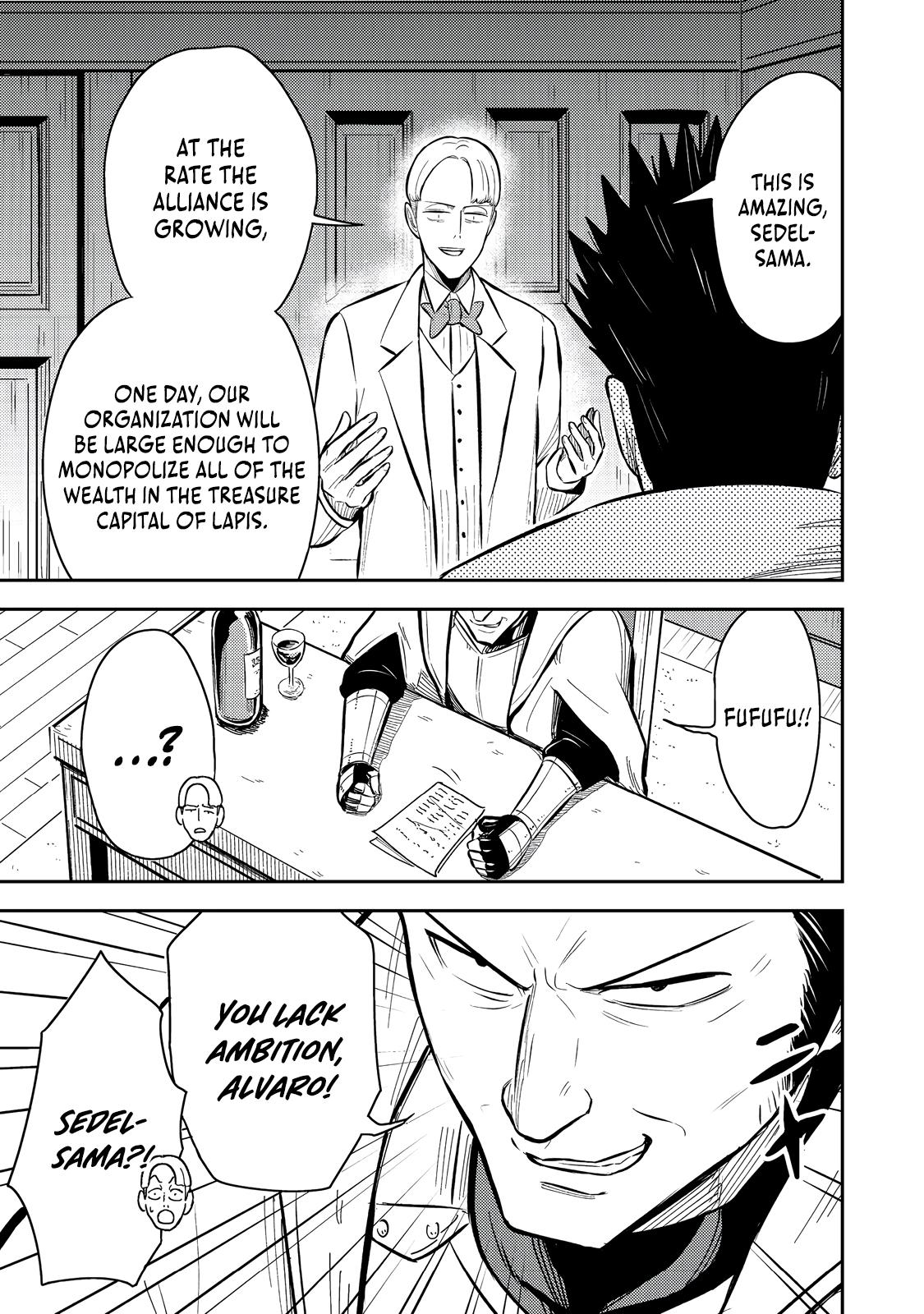 Outo One Operation Golem Master. Masaka no Tsuihou!? Jiyuu no Mi ni Natta node Deshi no Bijin Yuusha-tachi to Issho ni Saikyou Golem Tsukurimasu. Modottekoi to Iwaretemo Mou Shiran! @comic Chap 12 - Next Chap 13