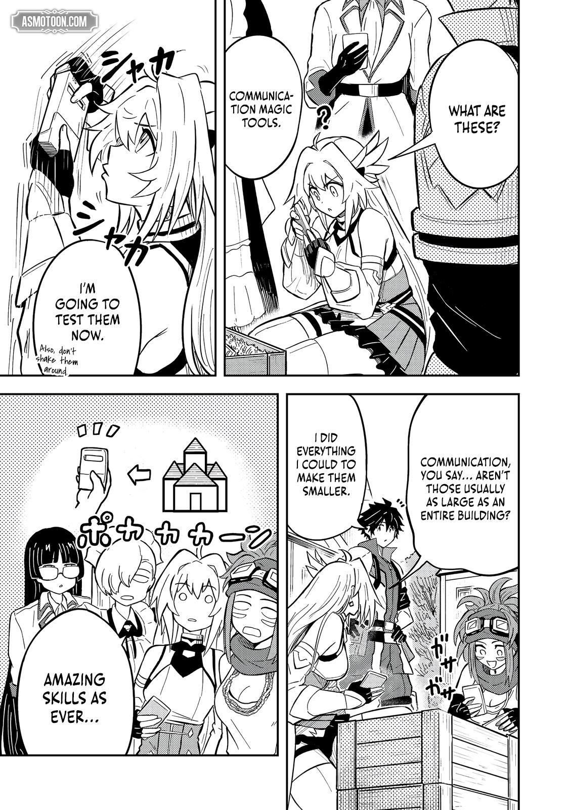 Outo One Operation Golem Master. Masaka no Tsuihou!? Jiyuu no Mi ni Natta node Deshi no Bijin Yuusha-tachi to Issho ni Saikyou Golem Tsukurimasu. Modottekoi to Iwaretemo Mou Shiran! @comic Chap 13 - Next Chap 14