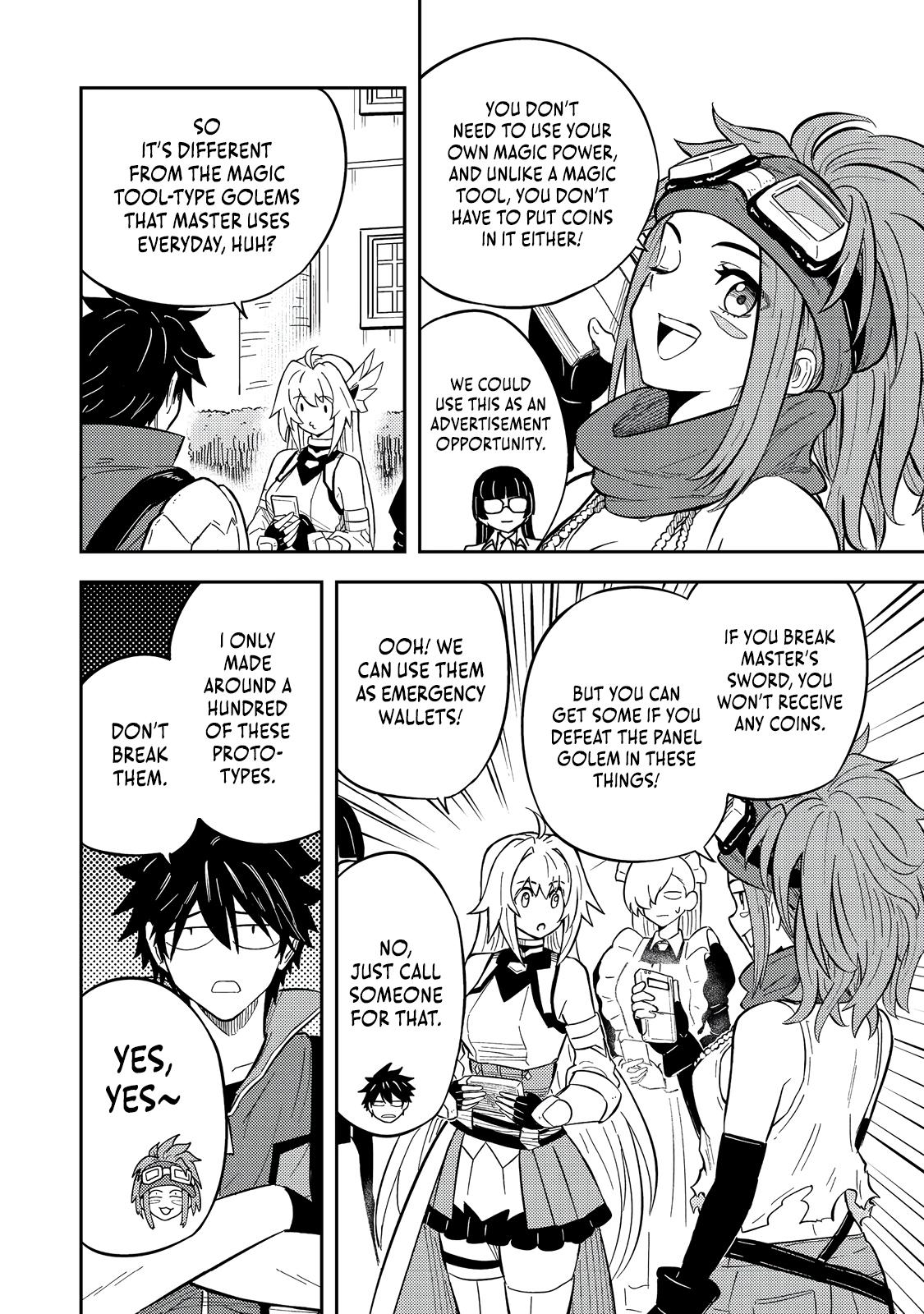 Outo One Operation Golem Master. Masaka no Tsuihou!? Jiyuu no Mi ni Natta node Deshi no Bijin Yuusha-tachi to Issho ni Saikyou Golem Tsukurimasu. Modottekoi to Iwaretemo Mou Shiran! @comic Chap 13 - Next Chap 14