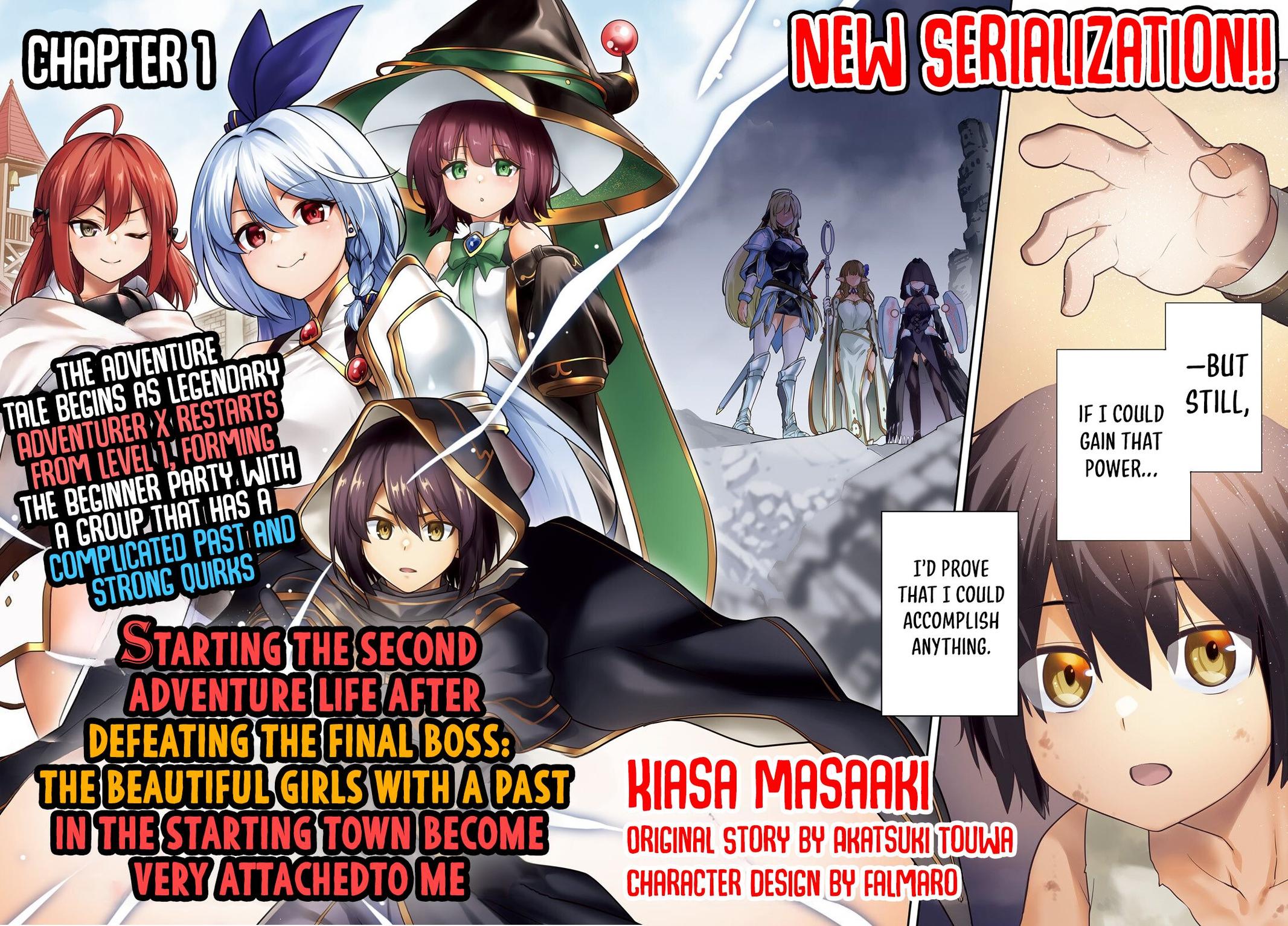 Last Boss Toubatsugo ni Hajimeru Nishuume Boukensha Life: Hajimari no Machi de Wakeari Bishoujo-tachi ga Mechakucha Natsuitekimasu Chap 1 - Next Chap 2