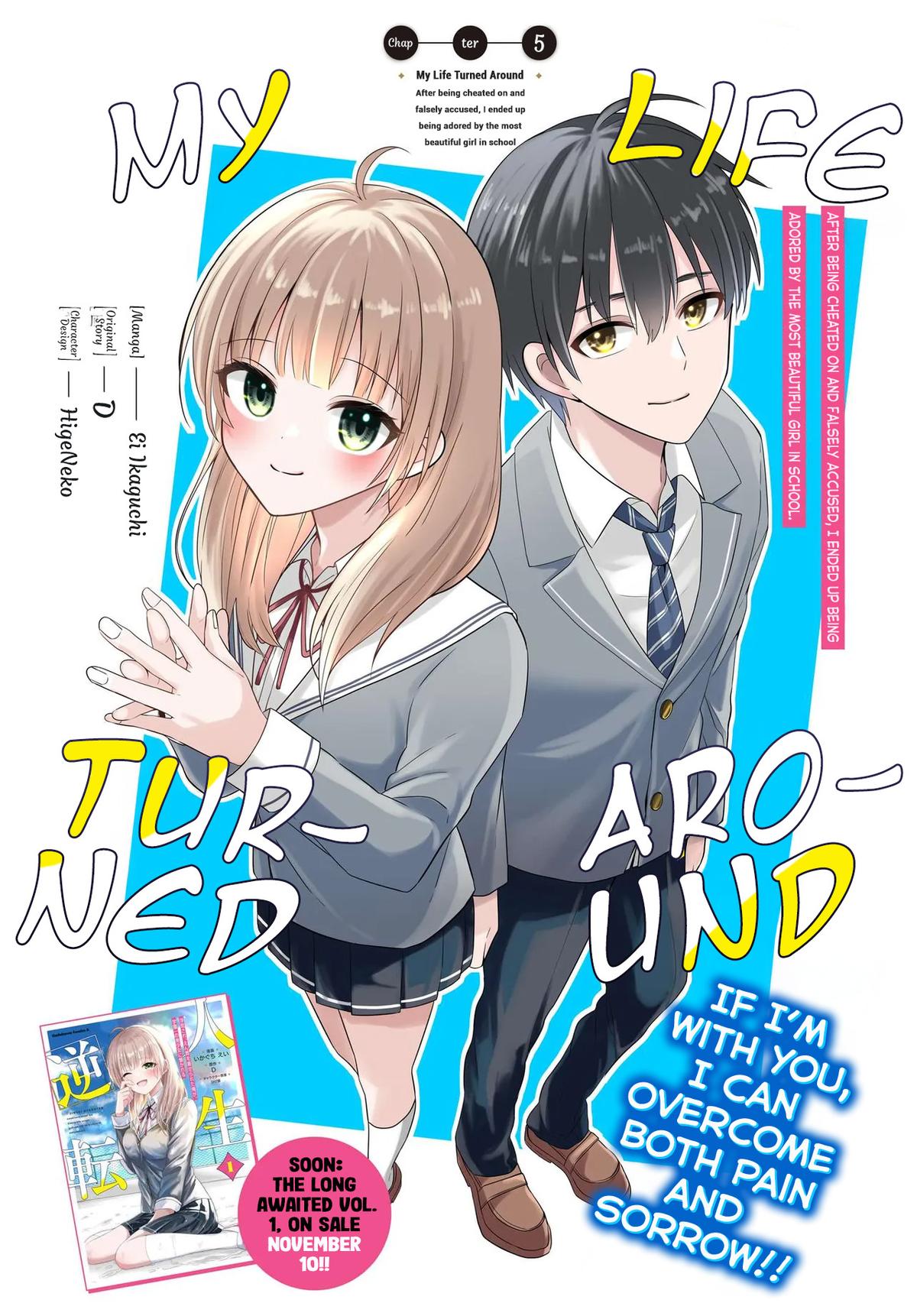 Jinsei Gyakuten: Uwaki sare, Enzai wo Kiserareta Ore ga, Gakuen Ichi no Bishoujo ni Natsukareru Chap 5 - Next Chap 6