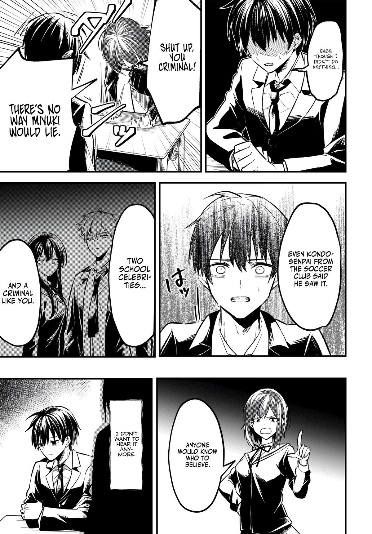 Jinsei Gyakuten: Uwaki sare, Enzai wo Kiserareta Ore ga, Gakuen Ichi no Bishoujo ni Natsukareru Chap 1 - Next Chap 2