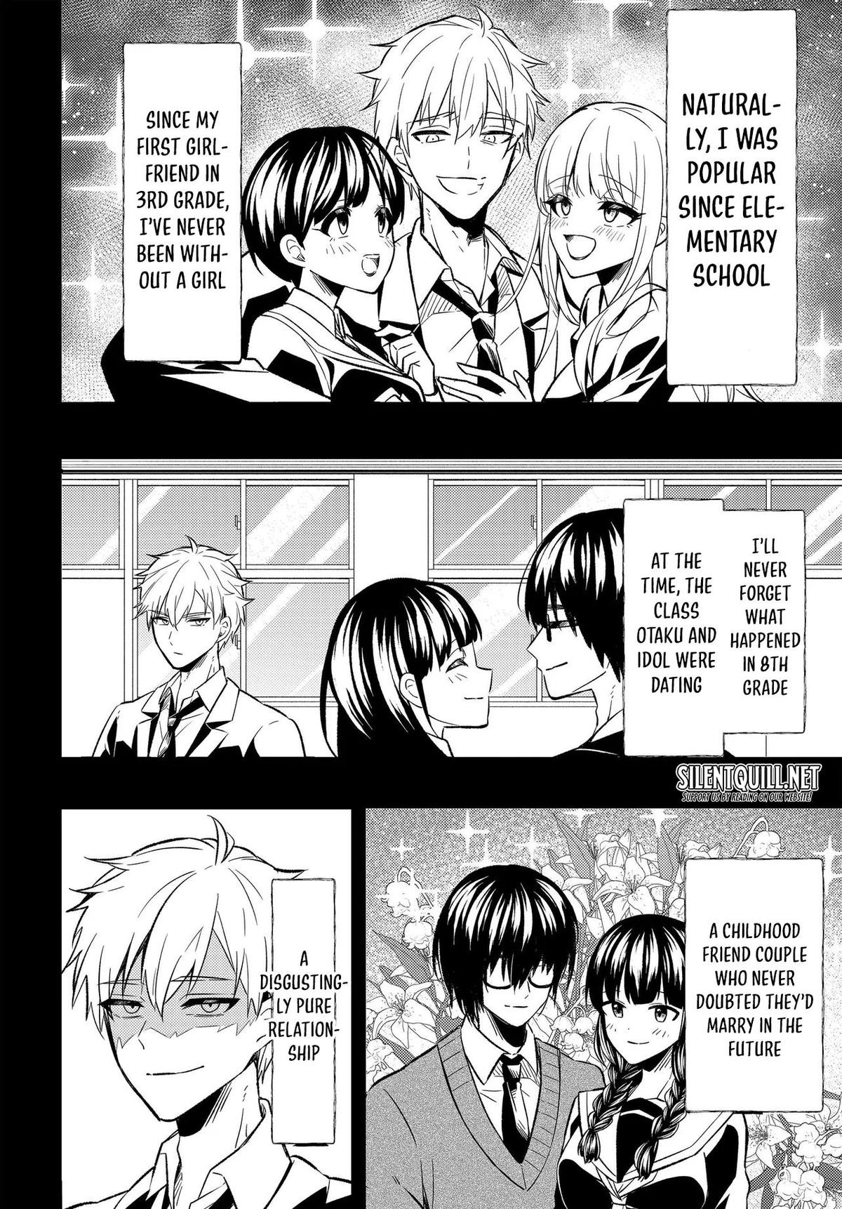 Jinsei Gyakuten: Uwaki sare, Enzai wo Kiserareta Ore ga, Gakuen Ichi no Bishoujo ni Natsukareru Chap 3 - Next Chap 4