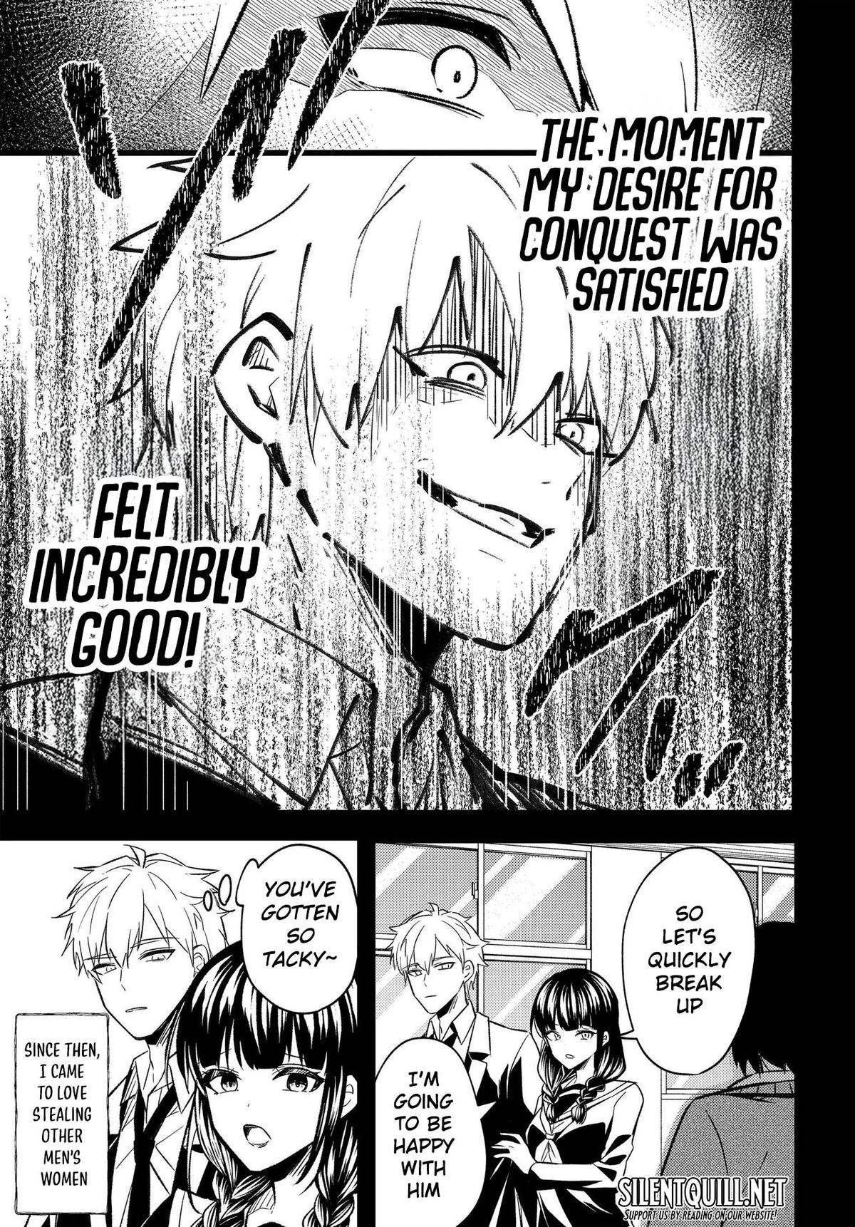 Jinsei Gyakuten: Uwaki sare, Enzai wo Kiserareta Ore ga, Gakuen Ichi no Bishoujo ni Natsukareru Chap 3 - Next Chap 4