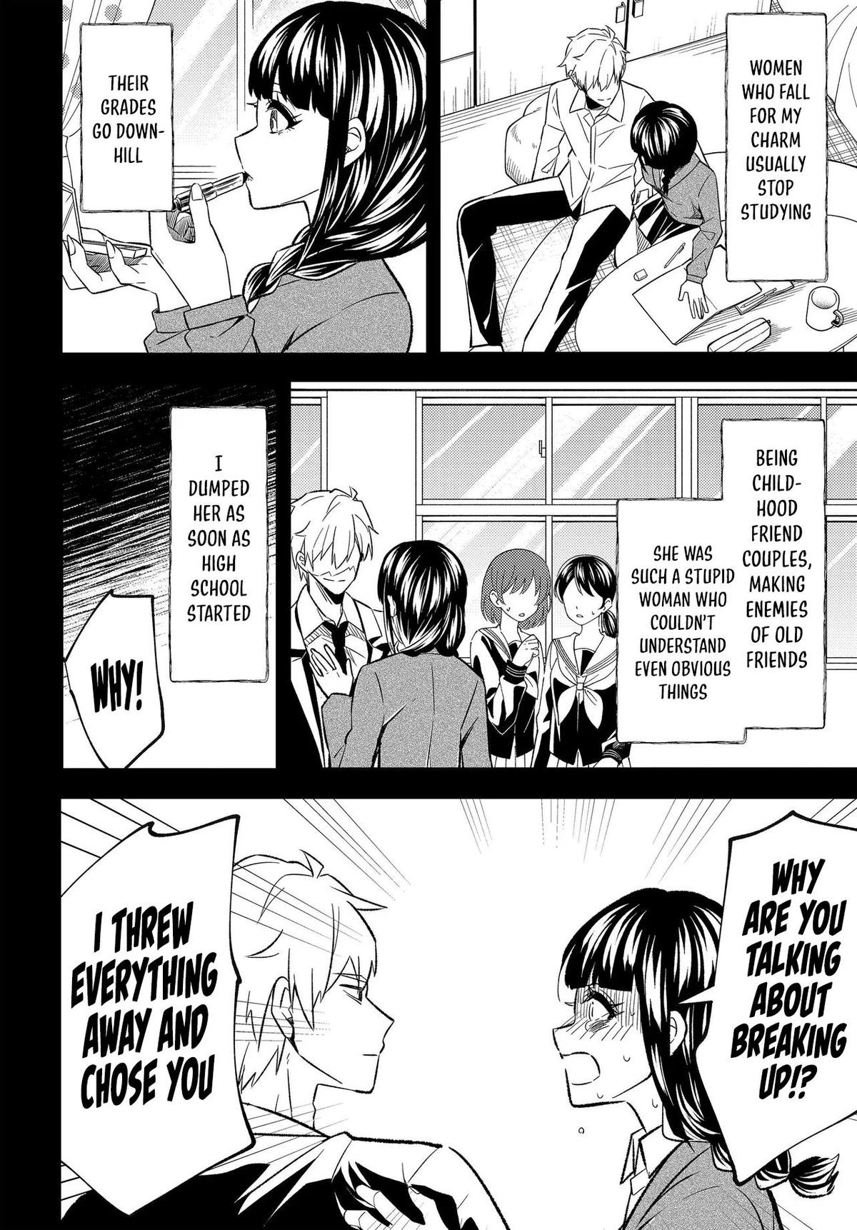 Jinsei Gyakuten: Uwaki sare, Enzai wo Kiserareta Ore ga, Gakuen Ichi no Bishoujo ni Natsukareru Chap 3 - Next Chap 4
