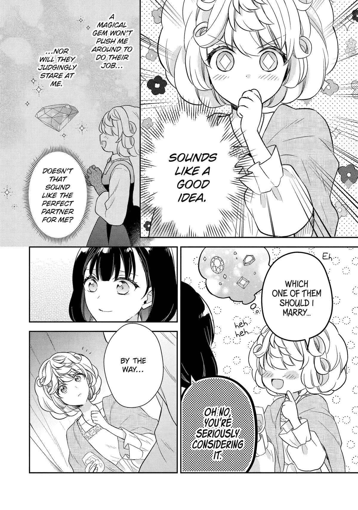 Botsuraku Reijou no Okinimesu mama: Konyaku Haki sareta node Houseki Kanteishi toshite Dokuritsu shimasu Chap 4 - Next Chap 5