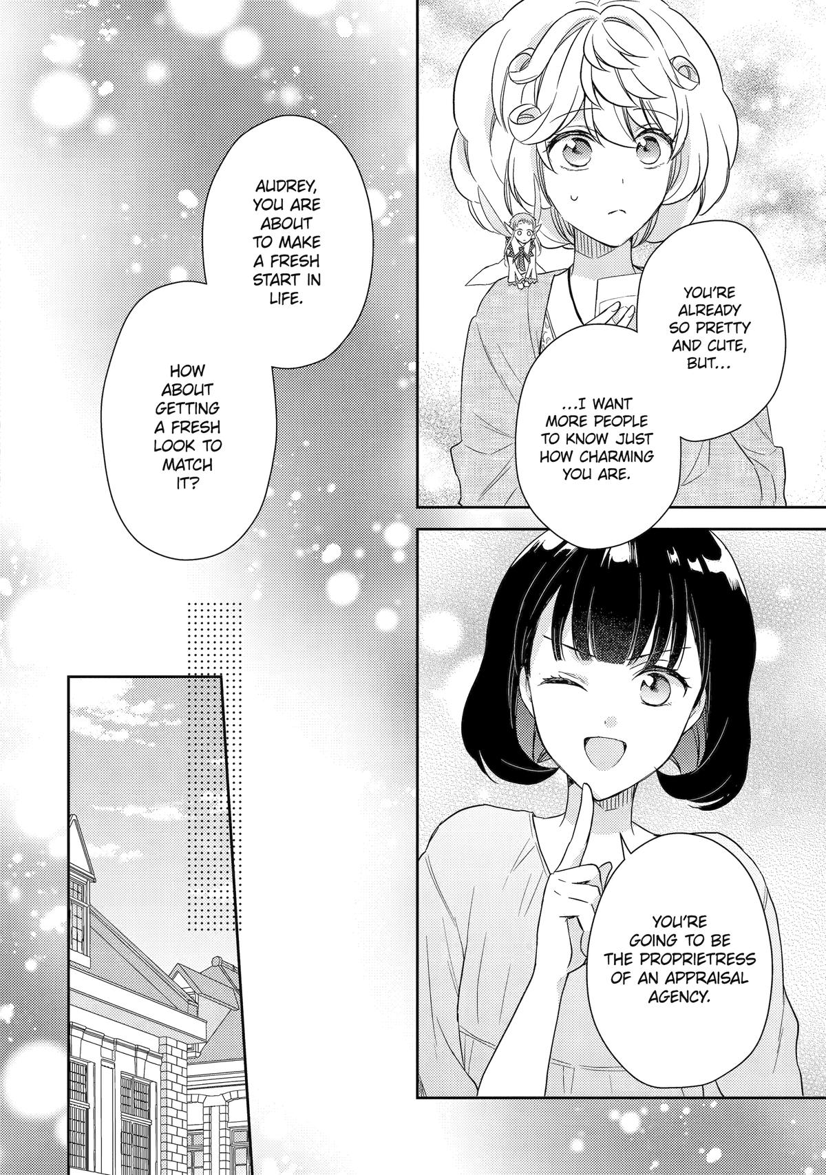 Botsuraku Reijou no Okinimesu mama: Konyaku Haki sareta node Houseki Kanteishi toshite Dokuritsu shimasu Chap 4 - Next Chap 5