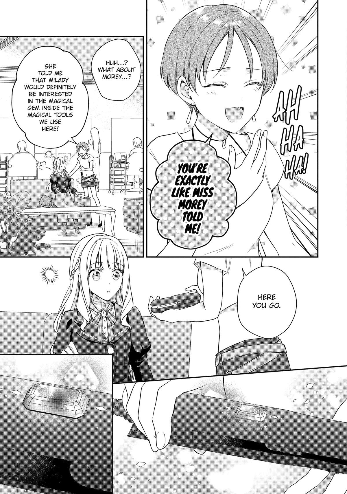 Botsuraku Reijou no Okinimesu mama: Konyaku Haki sareta node Houseki Kanteishi toshite Dokuritsu shimasu Chap 4 - Next Chap 5