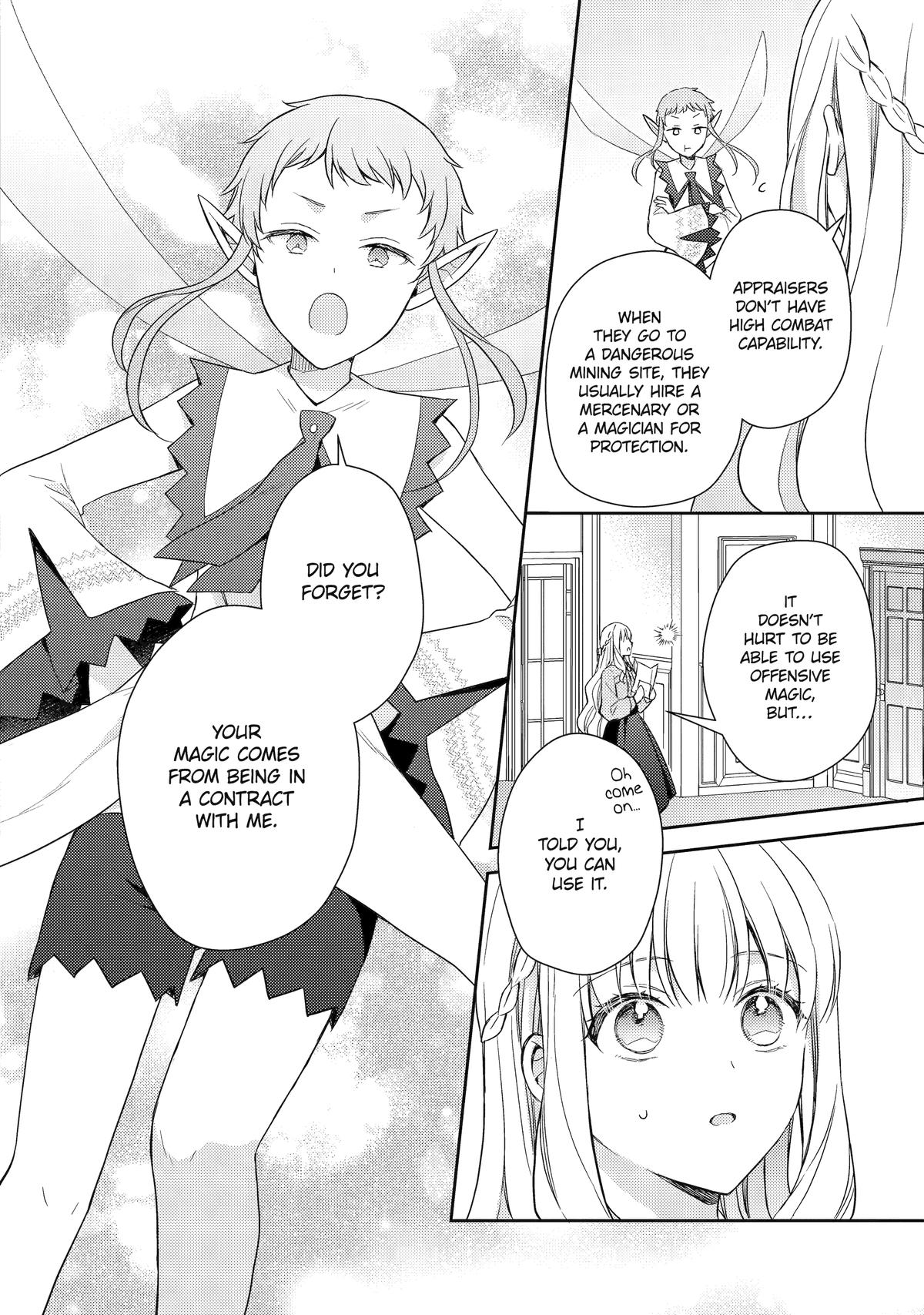 Botsuraku Reijou no Okinimesu mama: Konyaku Haki sareta node Houseki Kanteishi toshite Dokuritsu shimasu Chap 5 - Next Chap 6