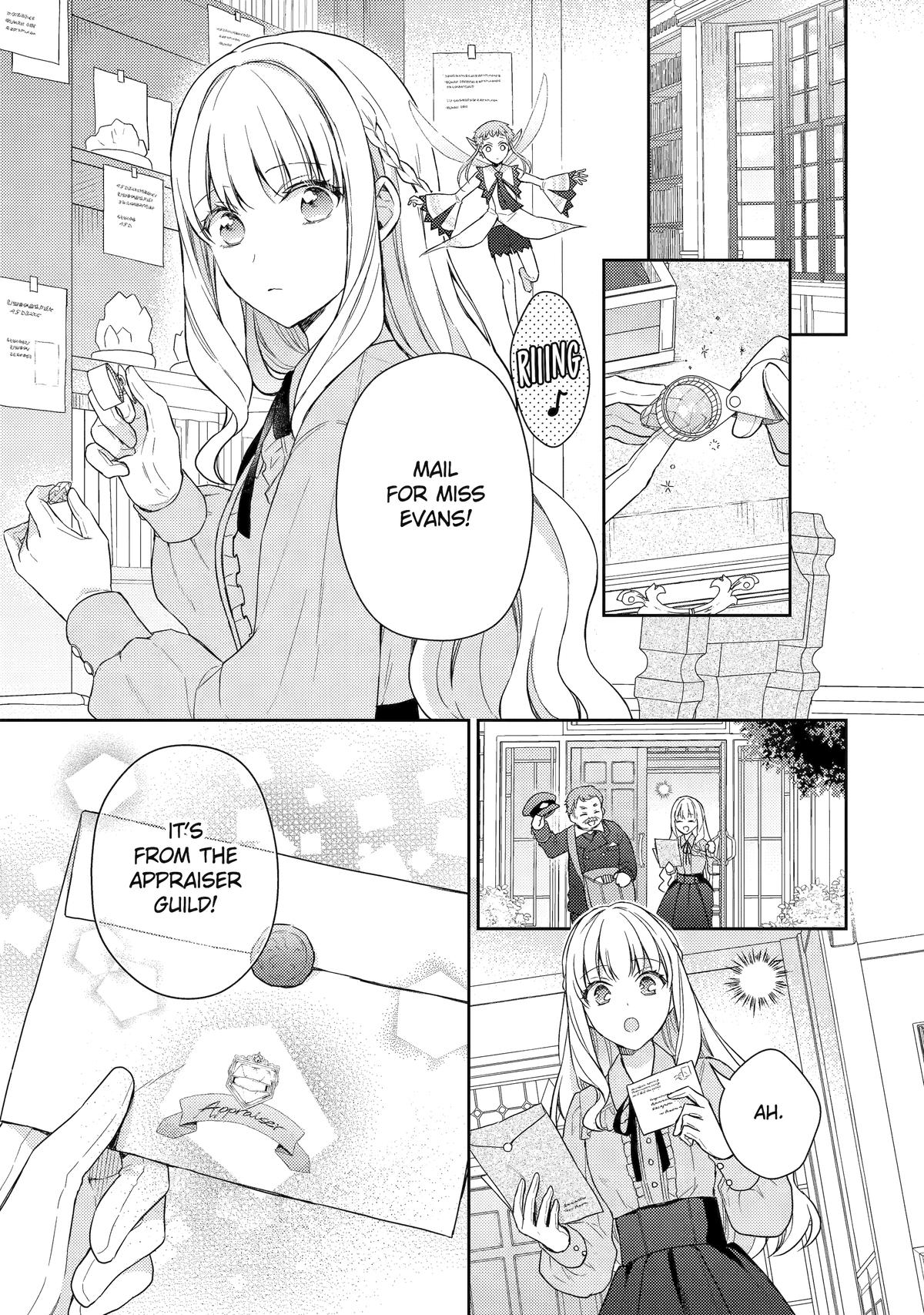 Botsuraku Reijou no Okinimesu mama: Konyaku Haki sareta node Houseki Kanteishi toshite Dokuritsu shimasu Chap 5 - Next Chap 6