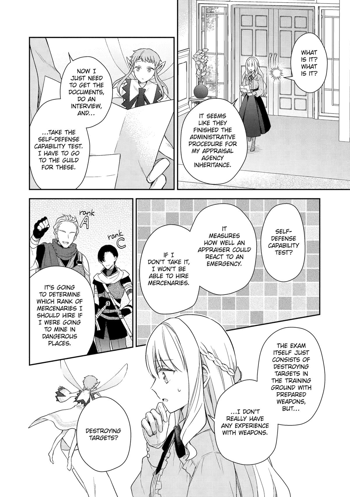 Botsuraku Reijou no Okinimesu mama: Konyaku Haki sareta node Houseki Kanteishi toshite Dokuritsu shimasu Chap 5 - Next Chap 6