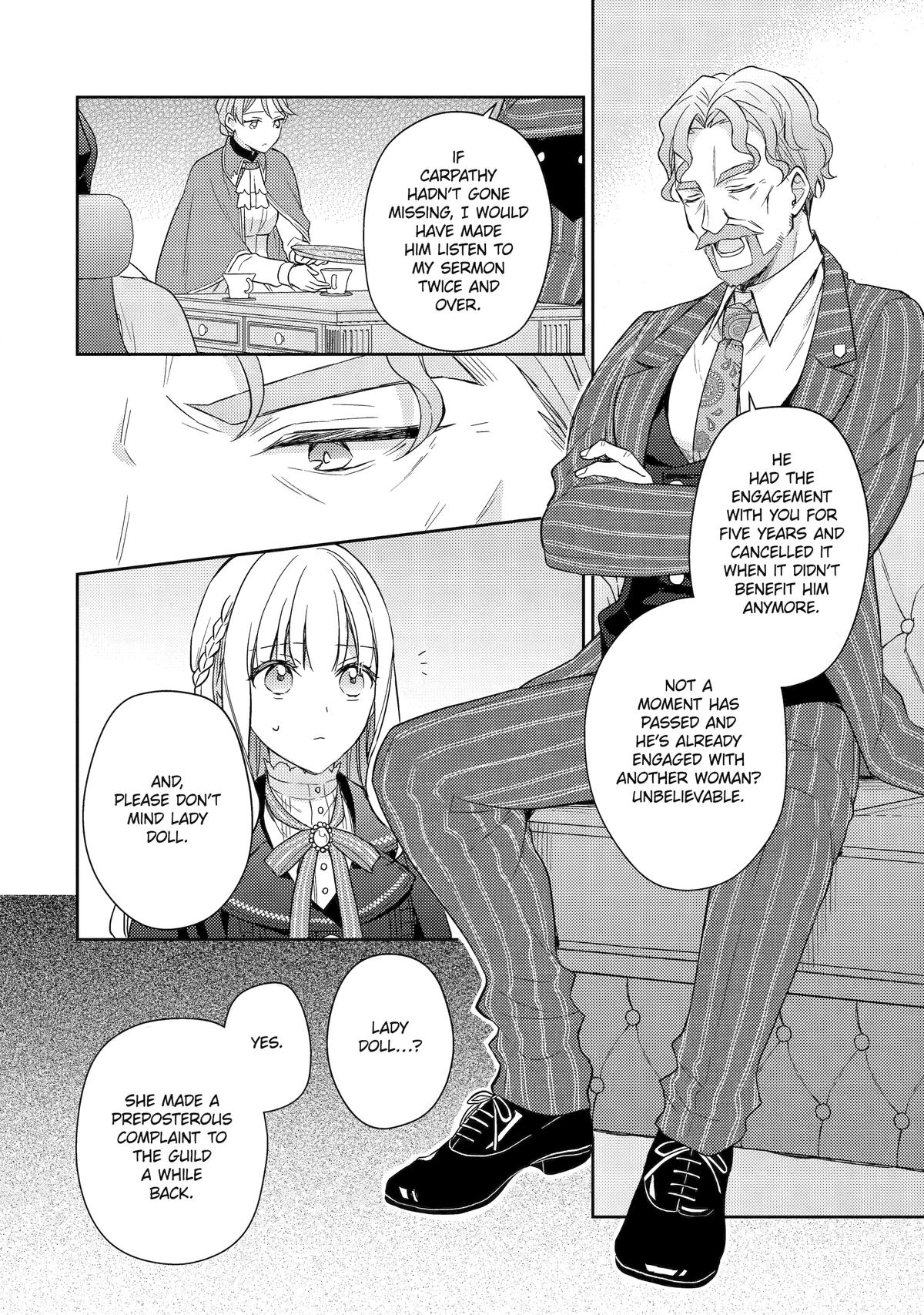 Botsuraku Reijou no Okinimesu mama: Konyaku Haki sareta node Houseki Kanteishi toshite Dokuritsu shimasu Chap 5 - Next Chap 6
