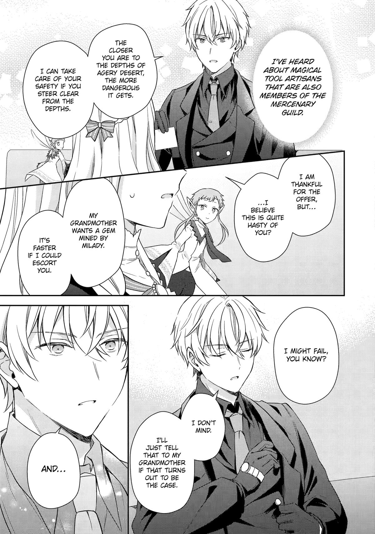 Botsuraku Reijou no Okinimesu mama: Konyaku Haki sareta node Houseki Kanteishi toshite Dokuritsu shimasu Chap 6 - Next Chap 7