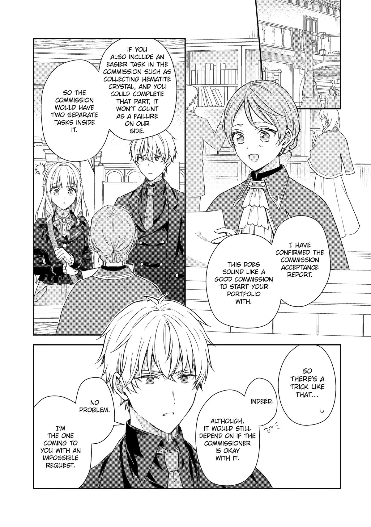 Botsuraku Reijou no Okinimesu mama: Konyaku Haki sareta node Houseki Kanteishi toshite Dokuritsu shimasu Chap 6 - Next Chap 7