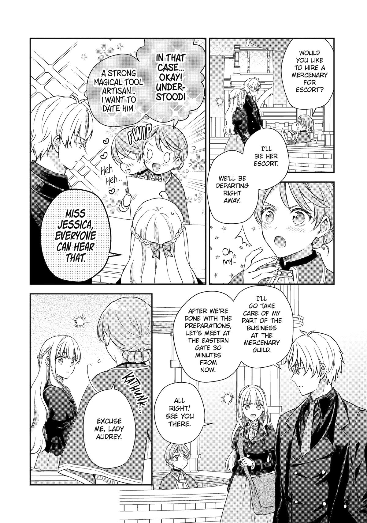 Botsuraku Reijou no Okinimesu mama: Konyaku Haki sareta node Houseki Kanteishi toshite Dokuritsu shimasu Chap 6 - Next Chap 7