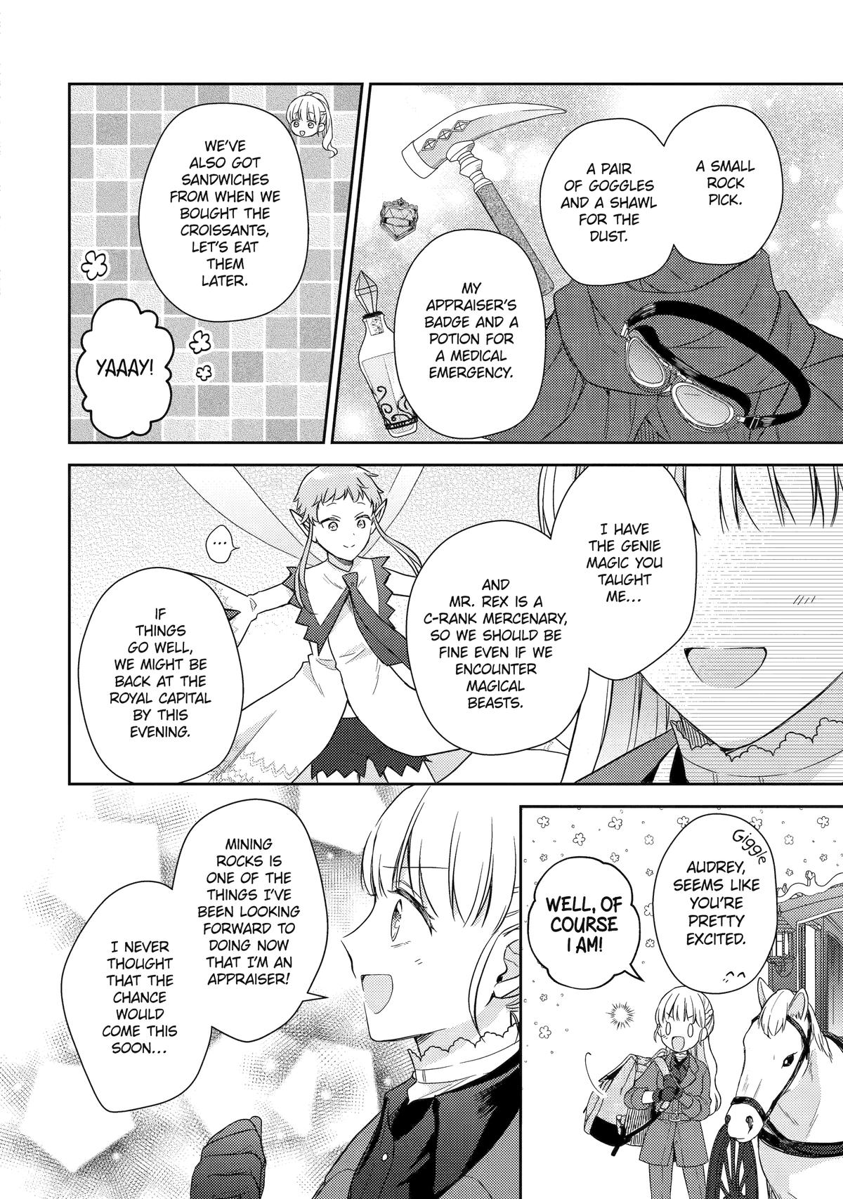 Botsuraku Reijou no Okinimesu mama: Konyaku Haki sareta node Houseki Kanteishi toshite Dokuritsu shimasu Chap 6 - Next Chap 7