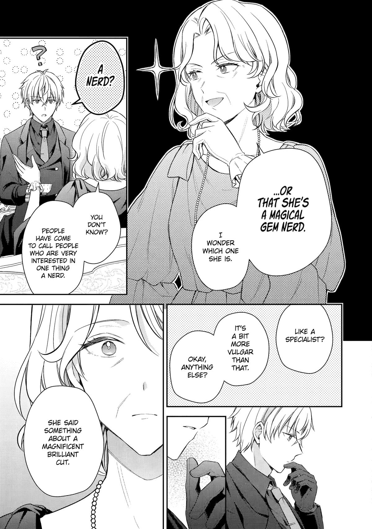 Botsuraku Reijou no Okinimesu mama: Konyaku Haki sareta node Houseki Kanteishi toshite Dokuritsu shimasu Chap 8 - Next Chap 9