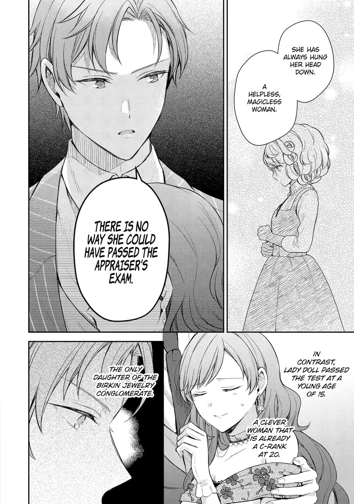 Botsuraku Reijou no Okinimesu mama: Konyaku Haki sareta node Houseki Kanteishi toshite Dokuritsu shimasu Chap 9 - Next Chap 10