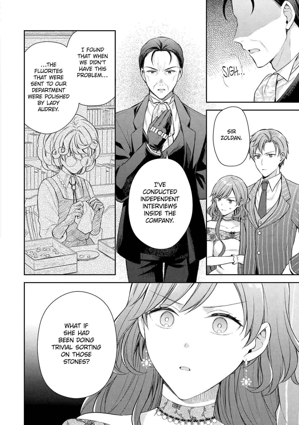 Botsuraku Reijou no Okinimesu mama: Konyaku Haki sareta node Houseki Kanteishi toshite Dokuritsu shimasu Chap 9 - Next Chap 10