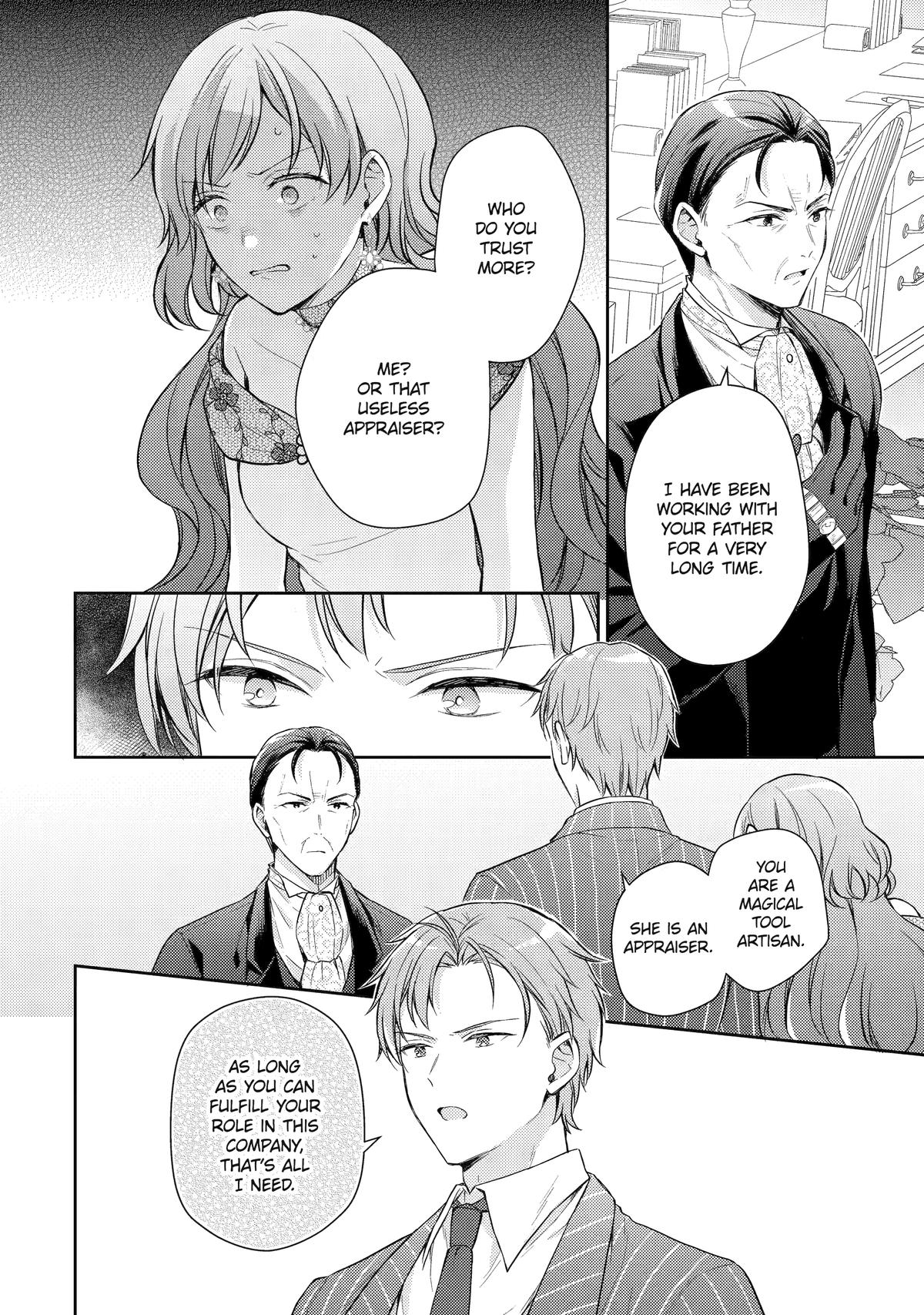 Botsuraku Reijou no Okinimesu mama: Konyaku Haki sareta node Houseki Kanteishi toshite Dokuritsu shimasu Chap 9 - Next Chap 10
