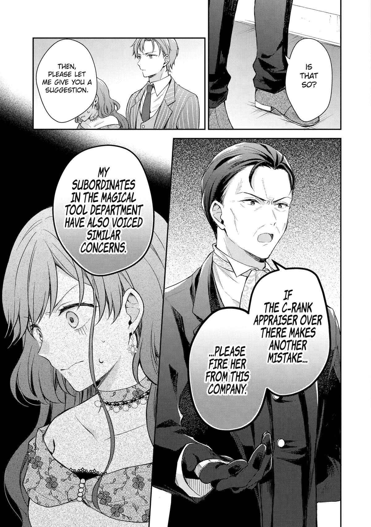Botsuraku Reijou no Okinimesu mama: Konyaku Haki sareta node Houseki Kanteishi toshite Dokuritsu shimasu Chap 9 - Next Chap 10