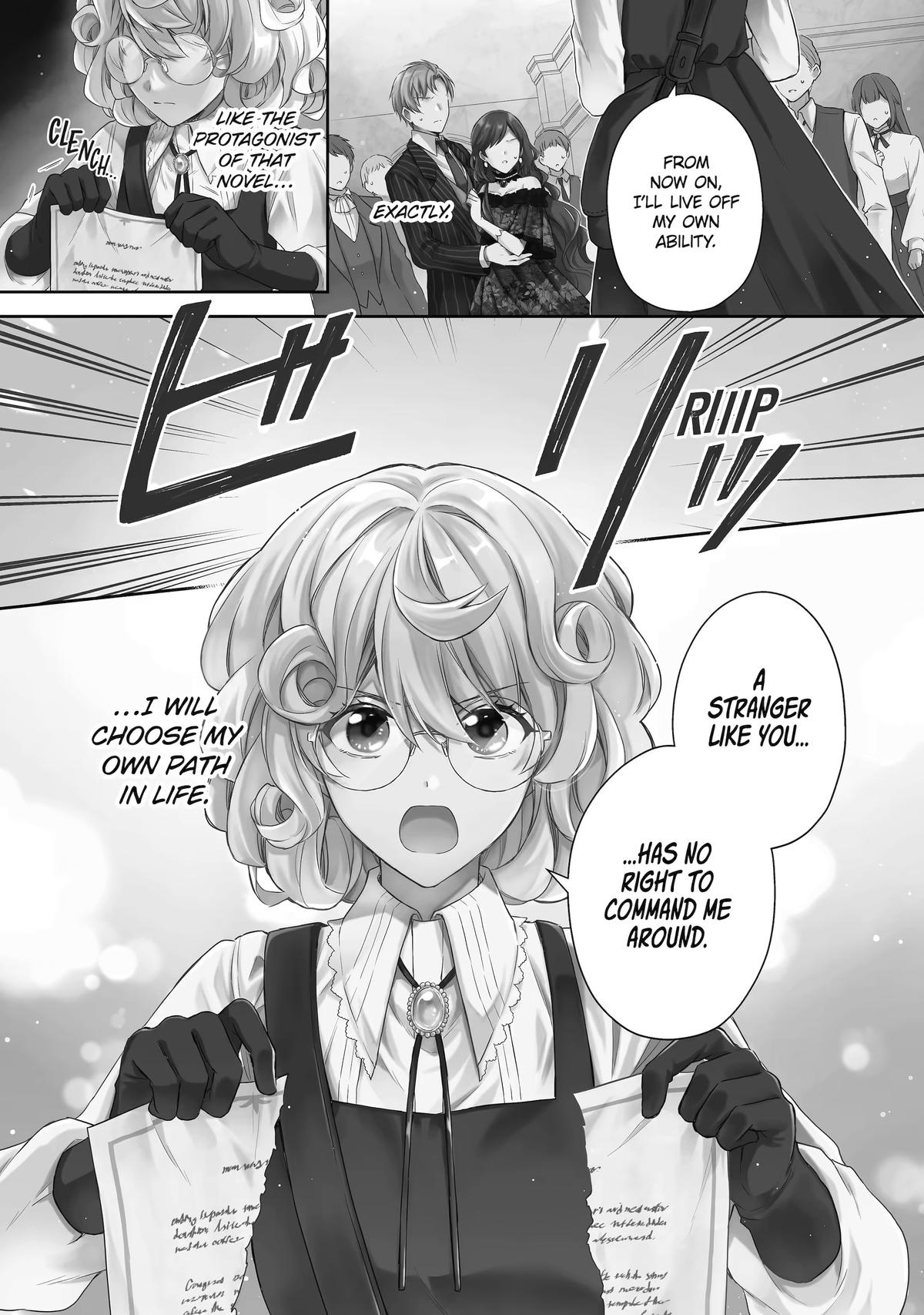 Botsuraku Reijou no Okinimesu mama: Konyaku Haki sareta node Houseki Kanteishi toshite Dokuritsu shimasu Chap 1 - Next Chap 2