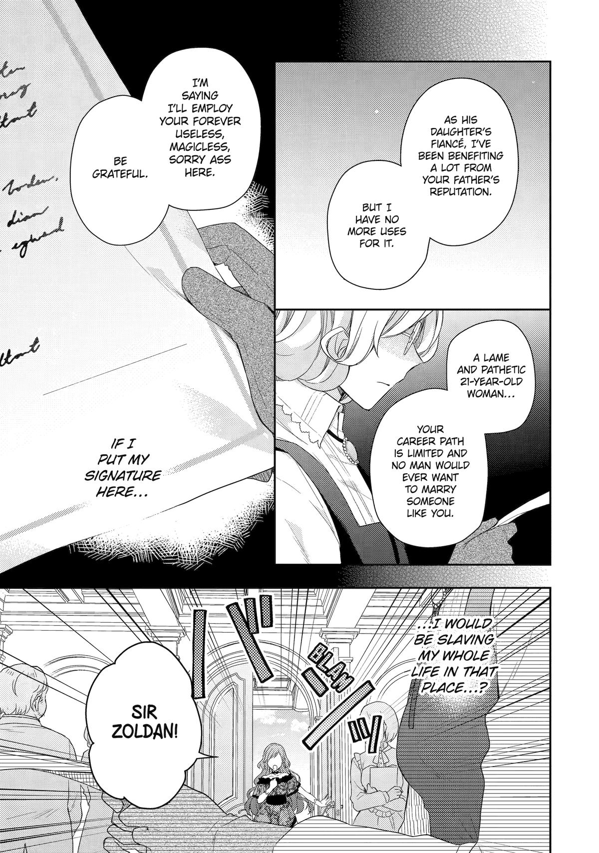 Botsuraku Reijou no Okinimesu mama: Konyaku Haki sareta node Houseki Kanteishi toshite Dokuritsu shimasu Chap 1 - Next Chap 2