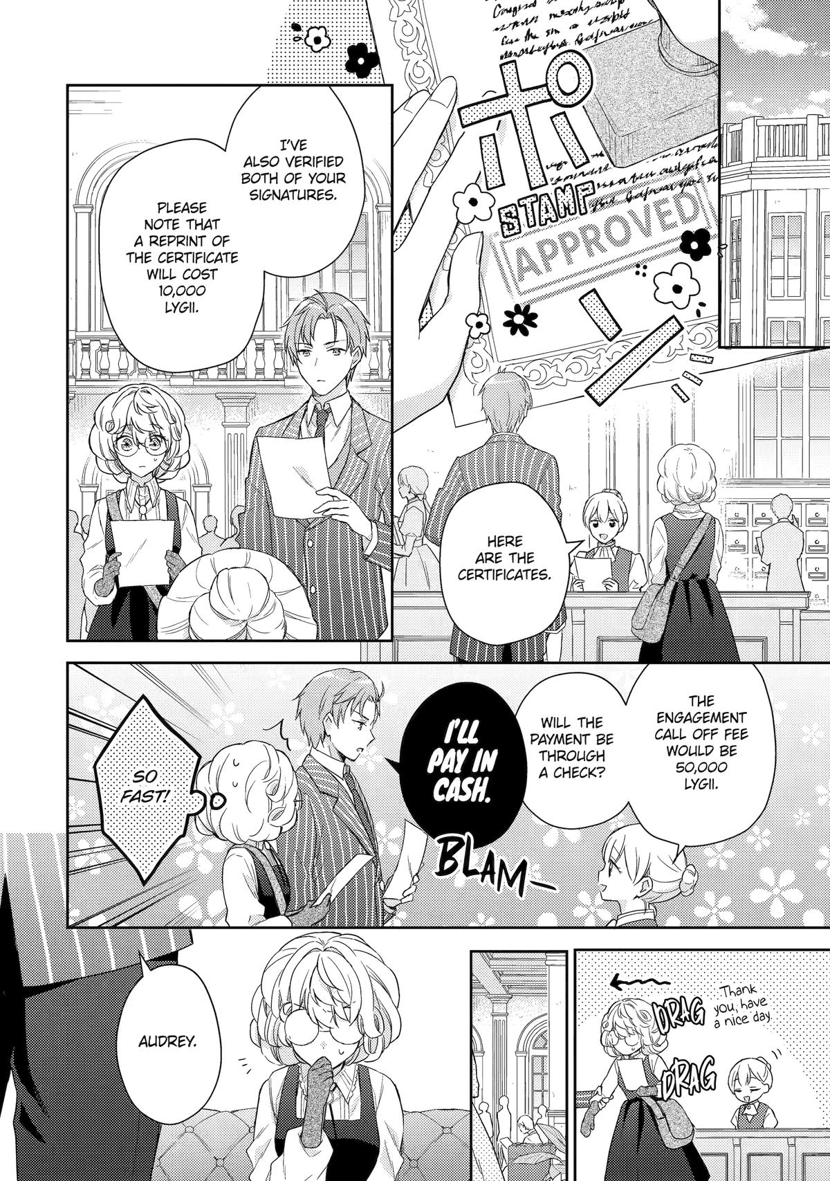 Botsuraku Reijou no Okinimesu mama: Konyaku Haki sareta node Houseki Kanteishi toshite Dokuritsu shimasu Chap 1 - Next Chap 2