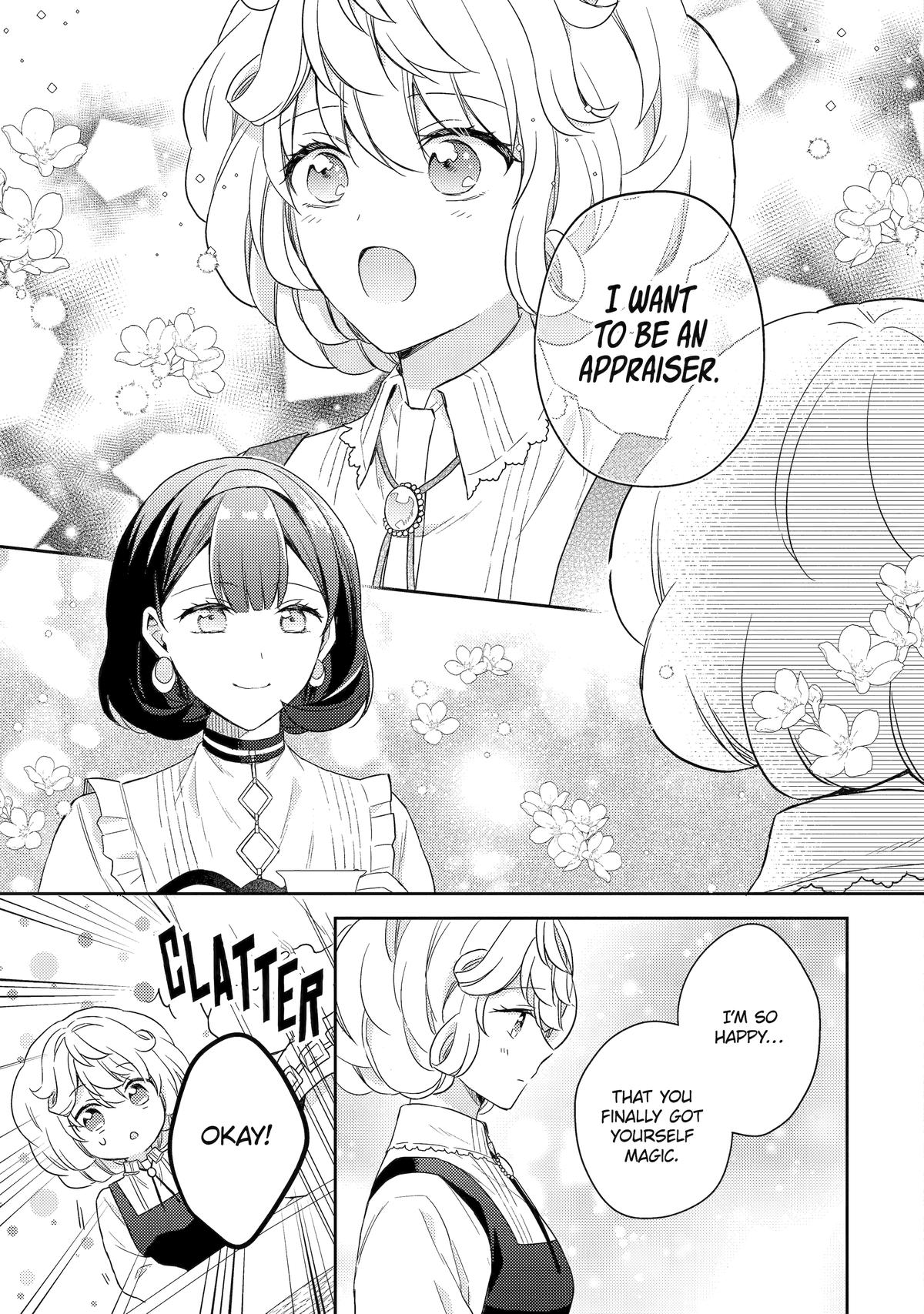 Botsuraku Reijou no Okinimesu mama: Konyaku Haki sareta node Houseki Kanteishi toshite Dokuritsu shimasu Chap 2 - Next Chap 3