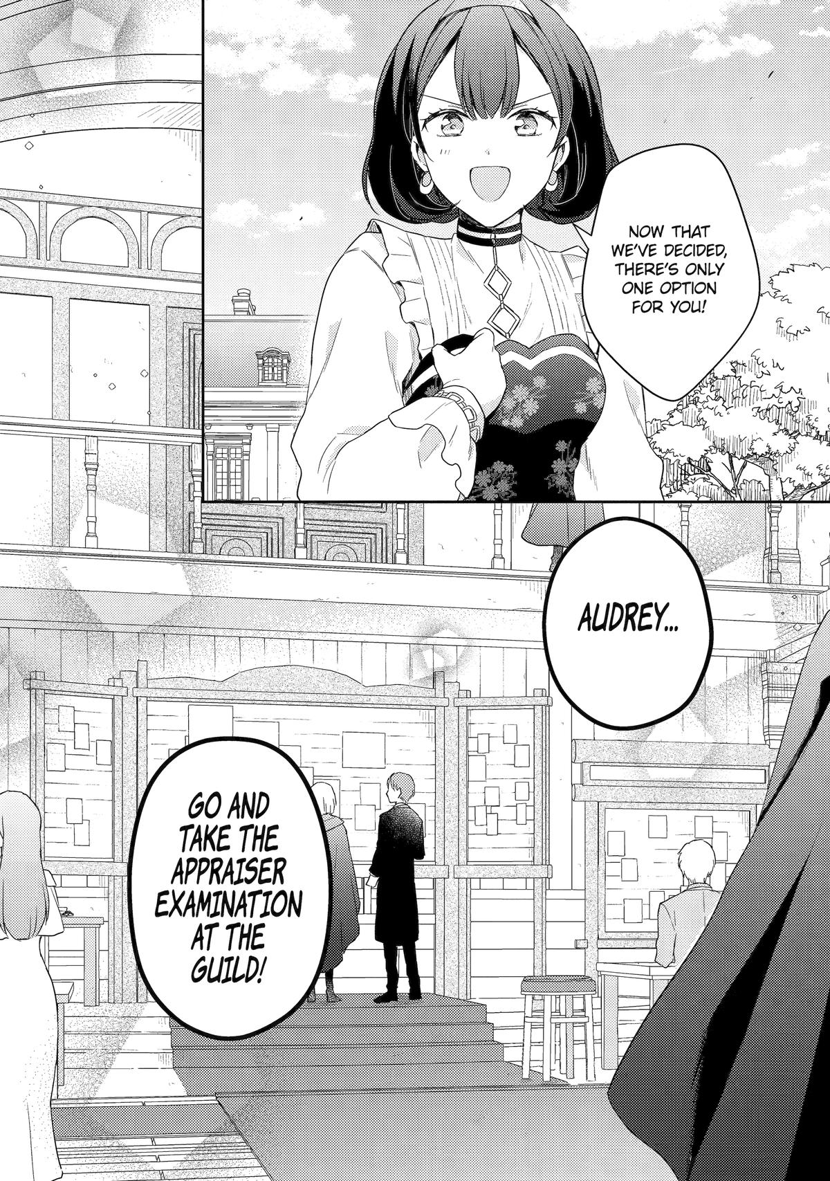 Botsuraku Reijou no Okinimesu mama: Konyaku Haki sareta node Houseki Kanteishi toshite Dokuritsu shimasu Chap 2 - Next Chap 3