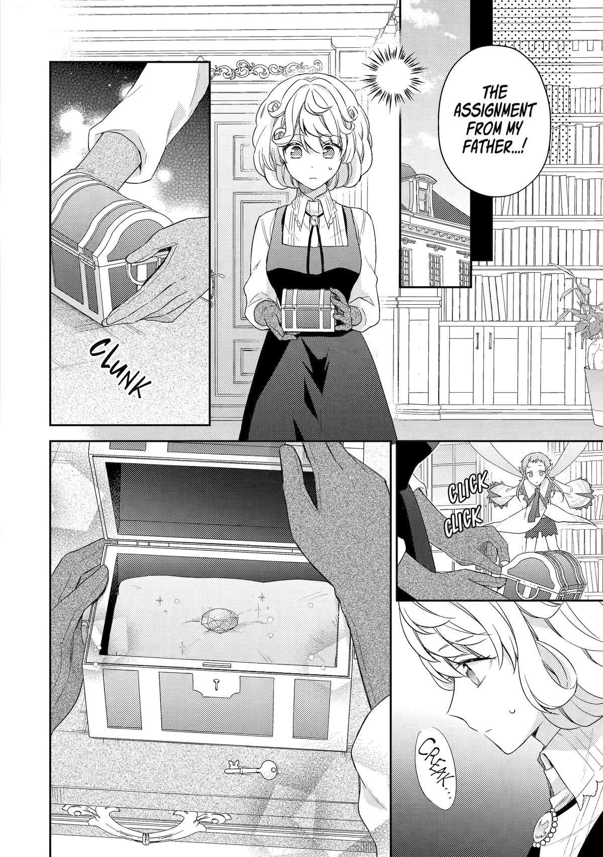 Botsuraku Reijou no Okinimesu mama: Konyaku Haki sareta node Houseki Kanteishi toshite Dokuritsu shimasu Chap 2 - Next Chap 3