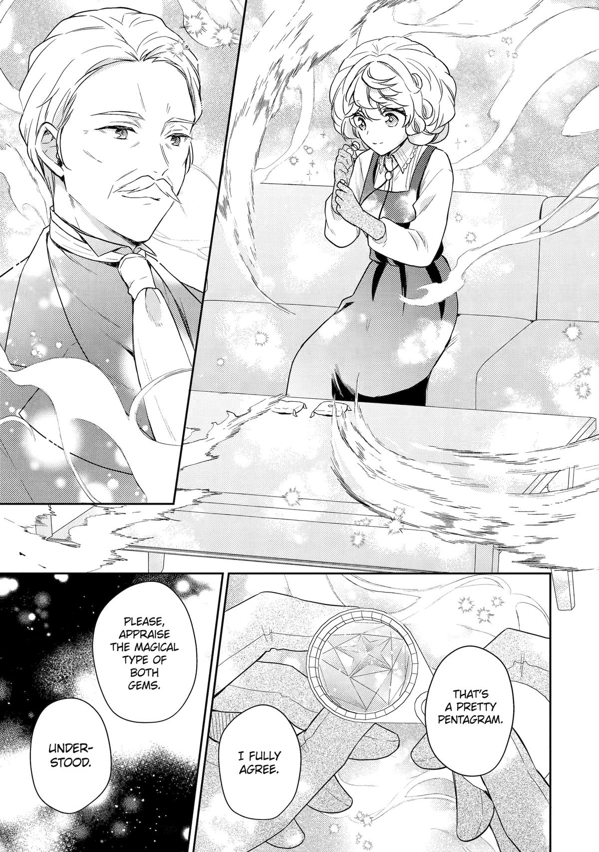 Botsuraku Reijou no Okinimesu mama: Konyaku Haki sareta node Houseki Kanteishi toshite Dokuritsu shimasu Chap 3 - Next Chap 4