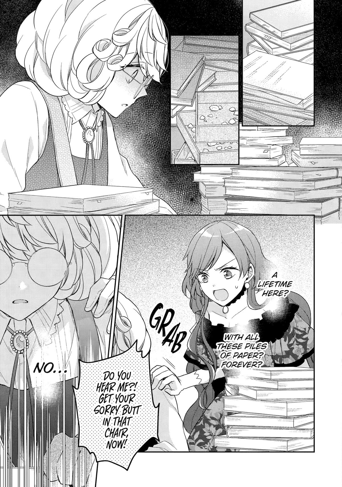 Botsuraku Reijou no Okinimesu mama: Konyaku Haki sareta node Houseki Kanteishi toshite Dokuritsu shimasu Chap 3 - Next Chap 4