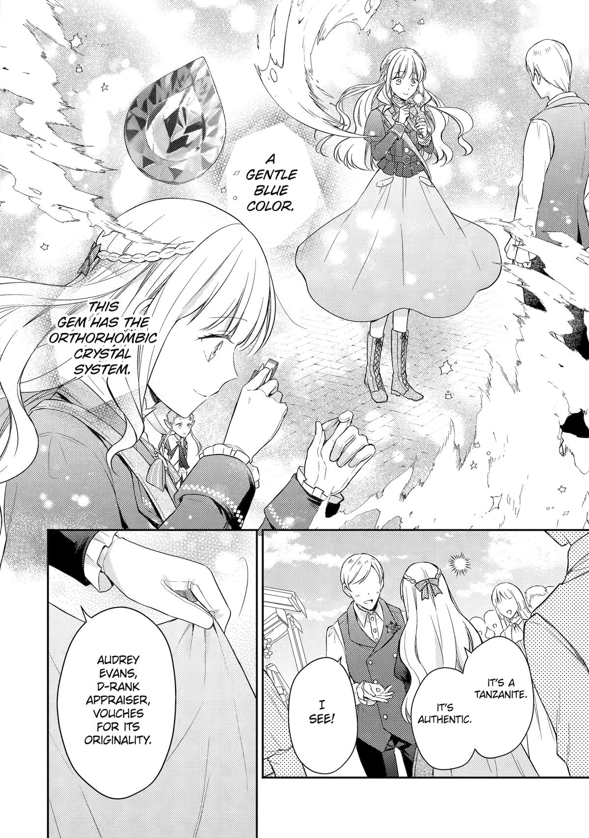 Botsuraku Reijou no Okinimesu mama: Konyaku Haki sareta node Houseki Kanteishi toshite Dokuritsu shimasu Chap 10 - Next Chap 11