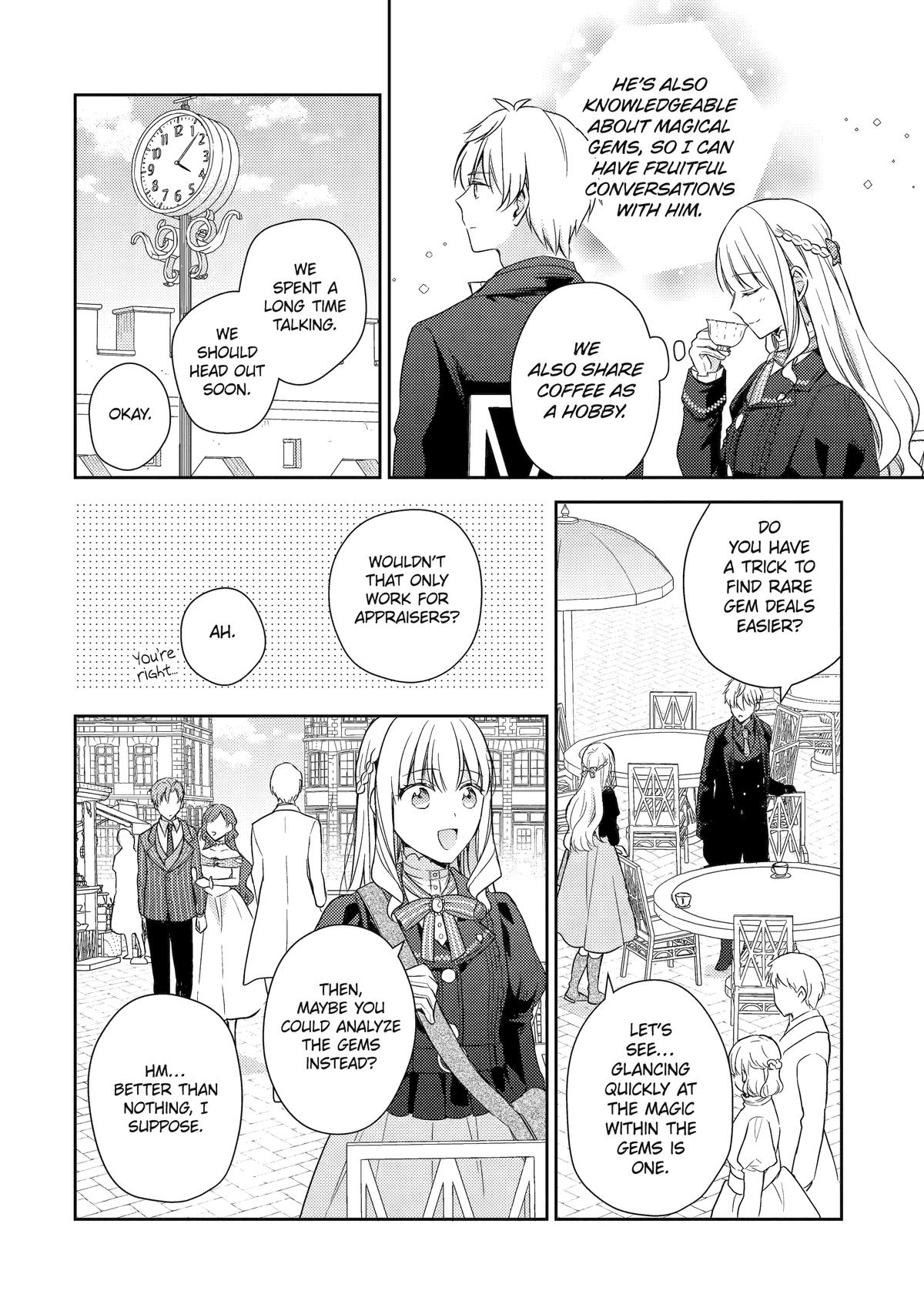 Botsuraku Reijou no Okinimesu mama: Konyaku Haki sareta node Houseki Kanteishi toshite Dokuritsu shimasu Chap 10 - Next Chap 11