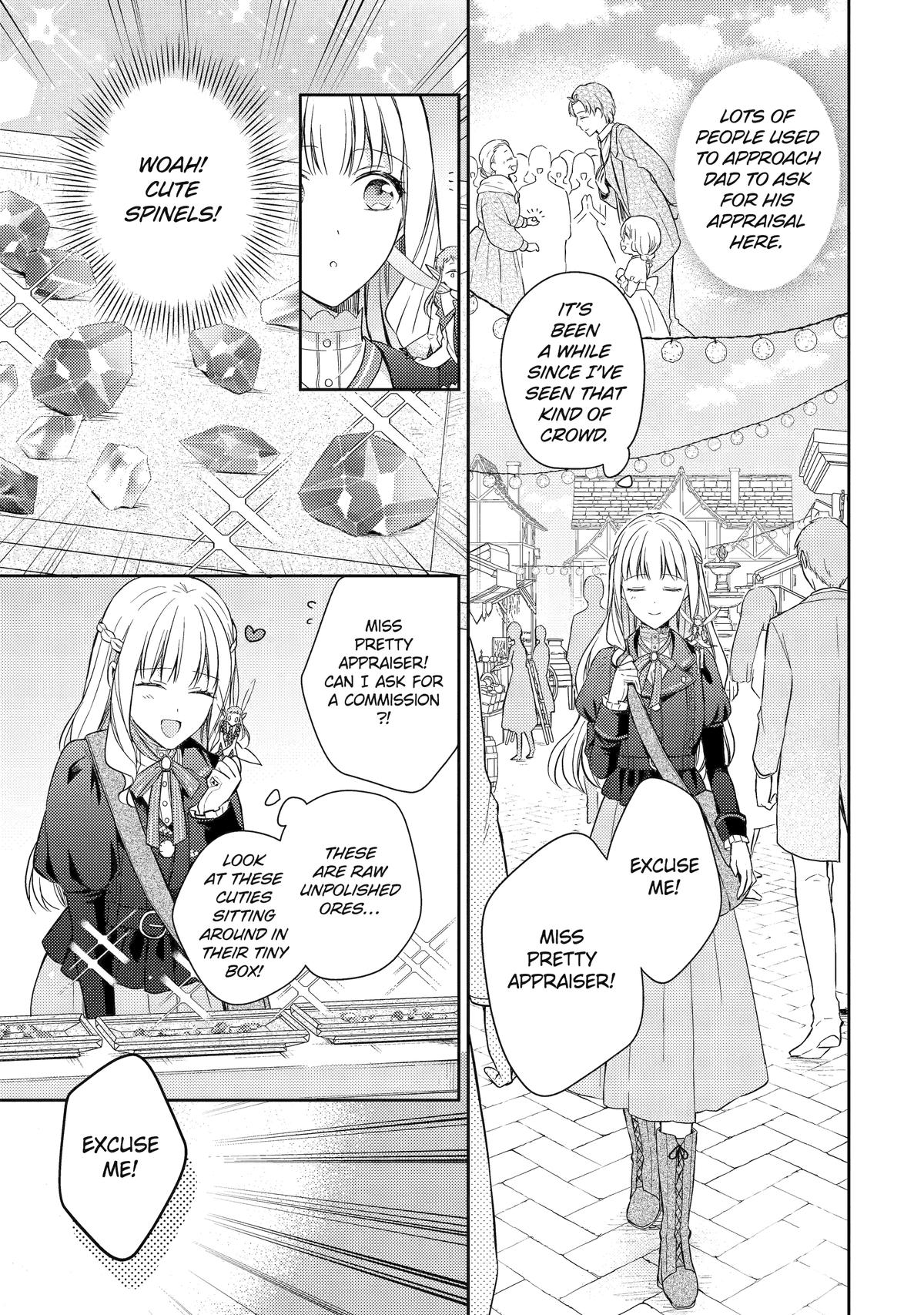 Botsuraku Reijou no Okinimesu mama: Konyaku Haki sareta node Houseki Kanteishi toshite Dokuritsu shimasu Chap 10 - Next Chap 11