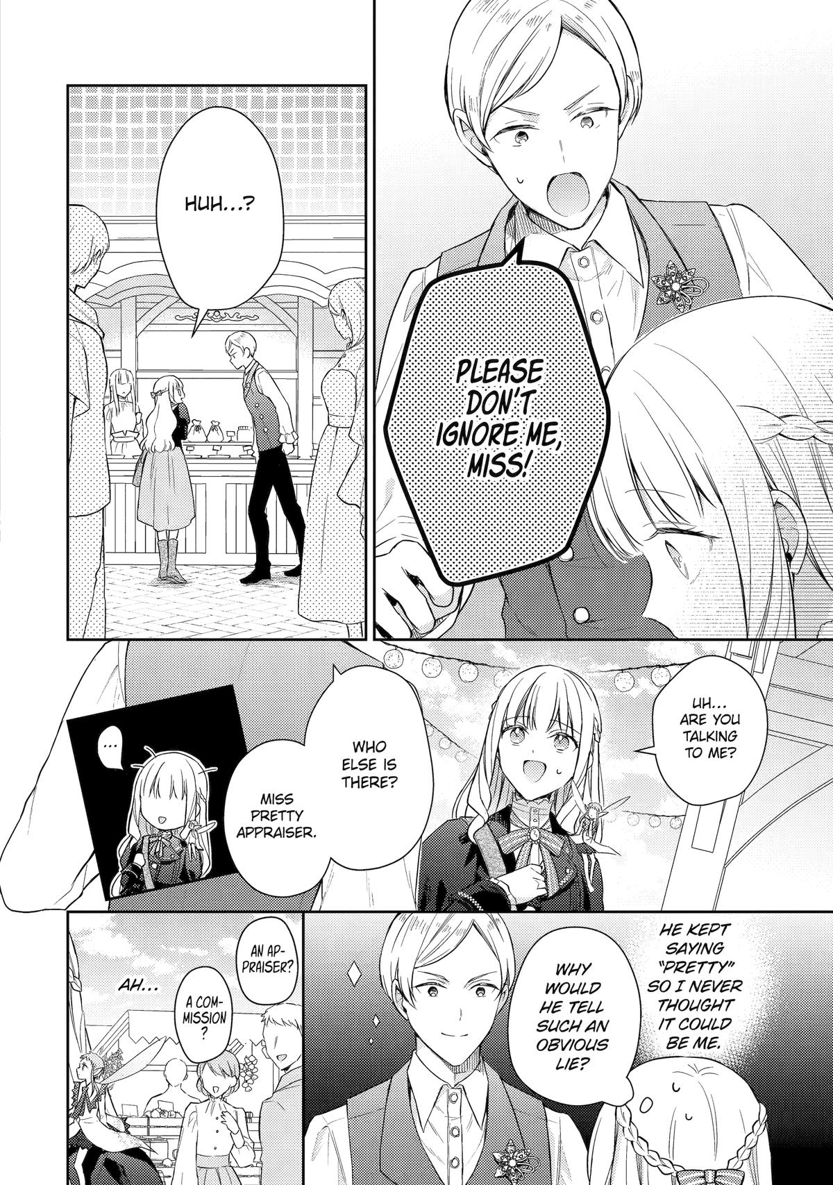 Botsuraku Reijou no Okinimesu mama: Konyaku Haki sareta node Houseki Kanteishi toshite Dokuritsu shimasu Chap 10 - Next Chap 11