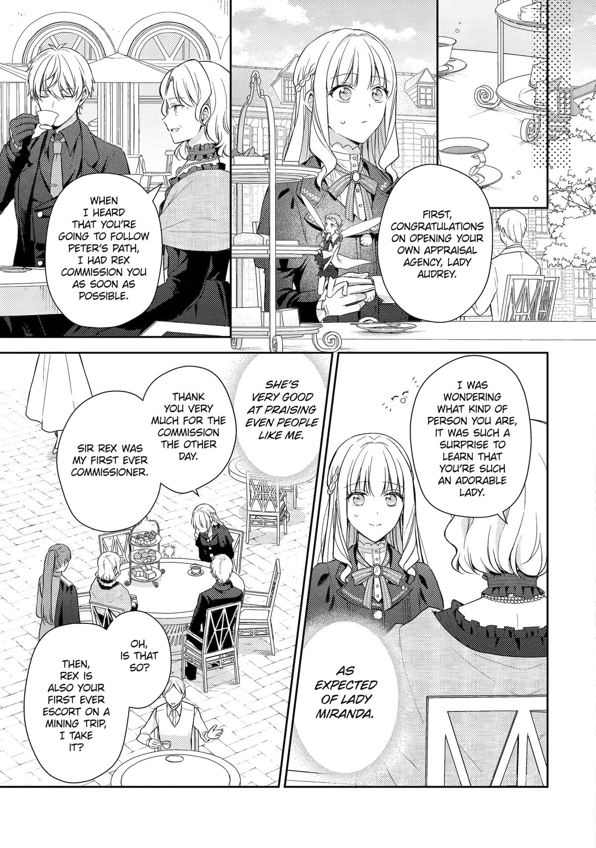 Botsuraku Reijou no Okinimesu mama: Konyaku Haki sareta node Houseki Kanteishi toshite Dokuritsu shimasu Chap 10 - Next Chap 11