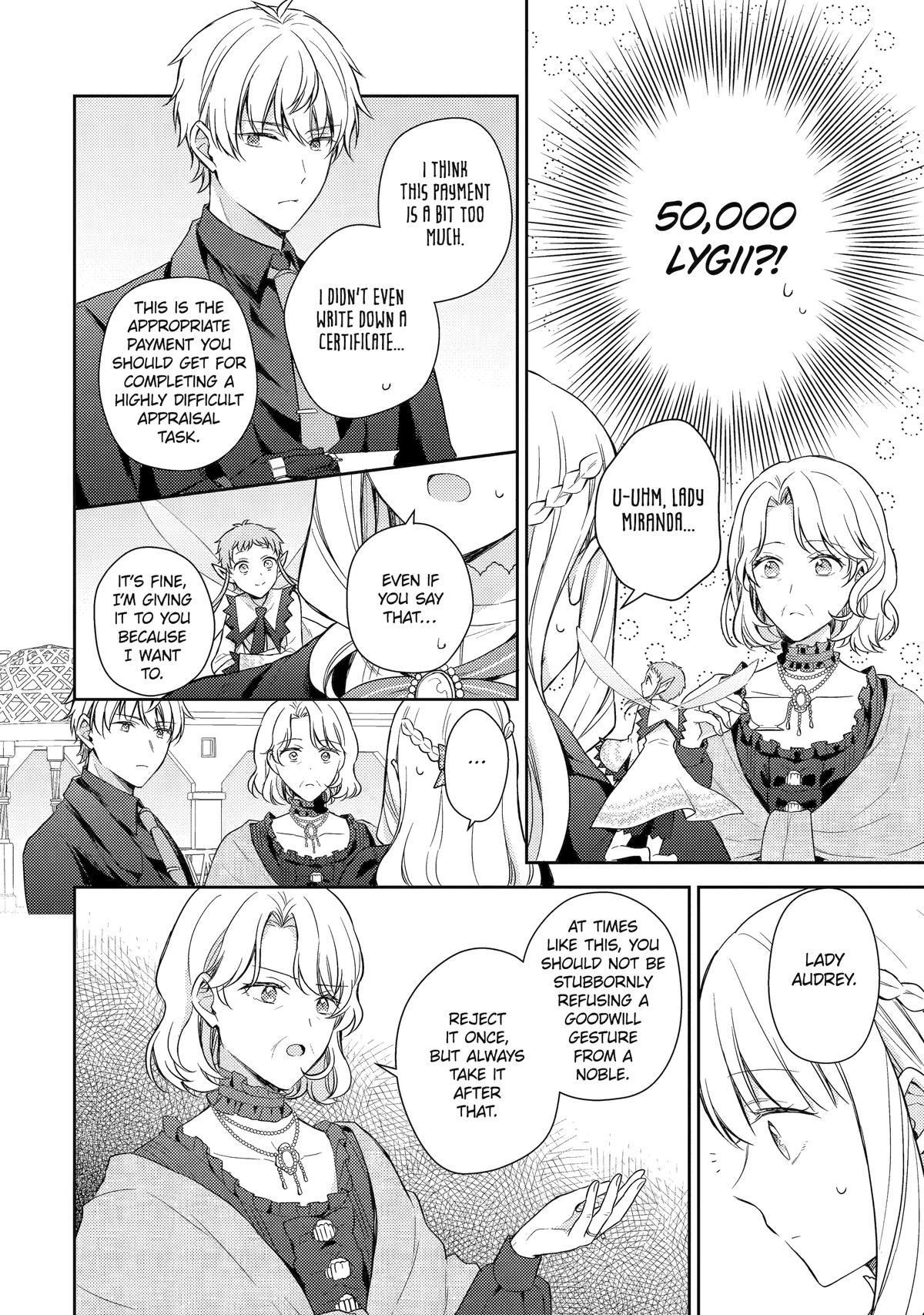 Botsuraku Reijou no Okinimesu mama: Konyaku Haki sareta node Houseki Kanteishi toshite Dokuritsu shimasu Chap 10 - Next Chap 11