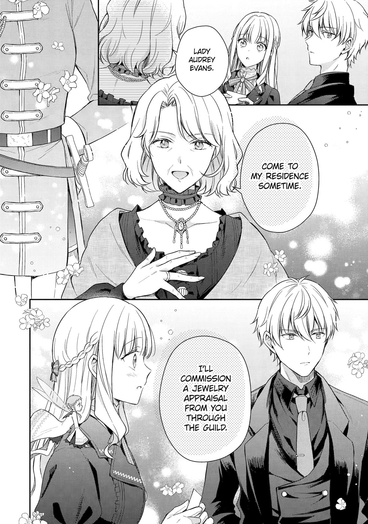 Botsuraku Reijou no Okinimesu mama: Konyaku Haki sareta node Houseki Kanteishi toshite Dokuritsu shimasu Chap 10 - Next Chap 11