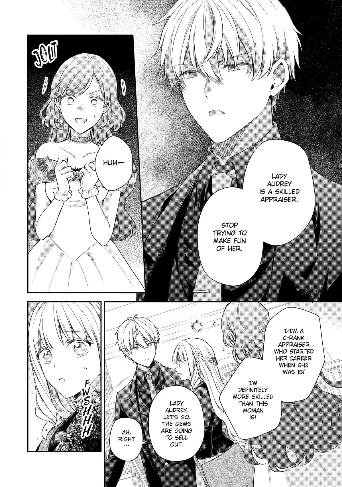 Botsuraku Reijou no Okinimesu mama: Konyaku Haki sareta node Houseki Kanteishi toshite Dokuritsu shimasu Chap 11 - Next Chap 12