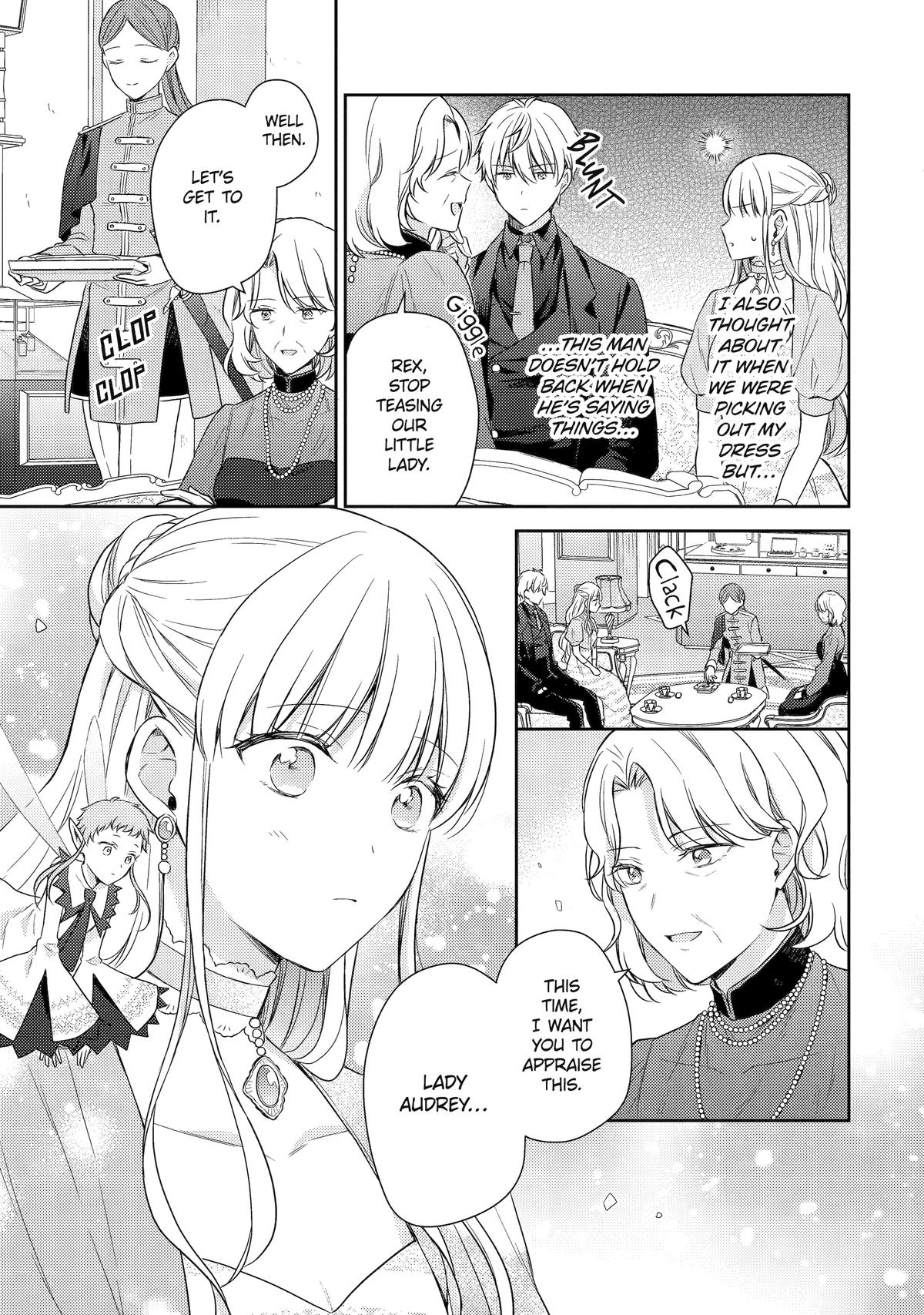 Botsuraku Reijou no Okinimesu mama: Konyaku Haki sareta node Houseki Kanteishi toshite Dokuritsu shimasu Chap 11 - Next Chap 12