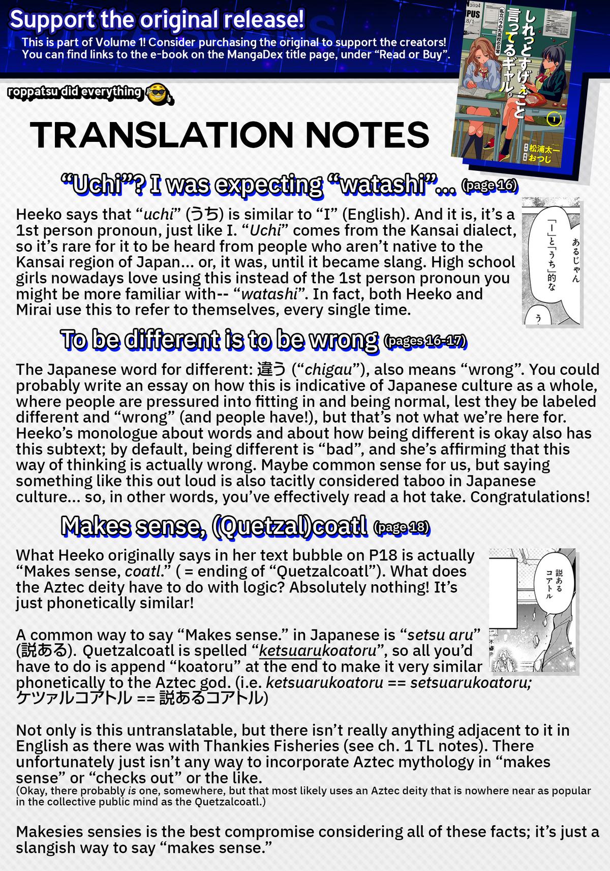 Shiretto Sugee Koto Itteru Gal. Shiritsu Paranomaru Koukou no Nichijou Chap 7 - Next Chap 8