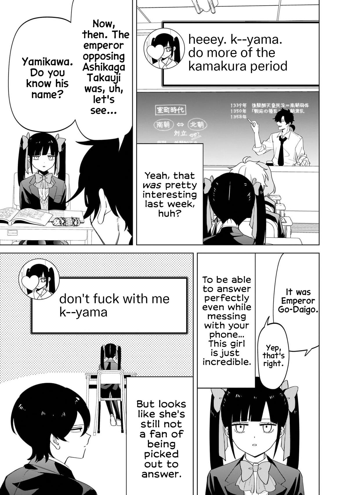 Shiretto Sugee Koto Itteru Gal. Shiritsu Paranomaru Koukou no Nichijou Chap 4 - Next Chap 5