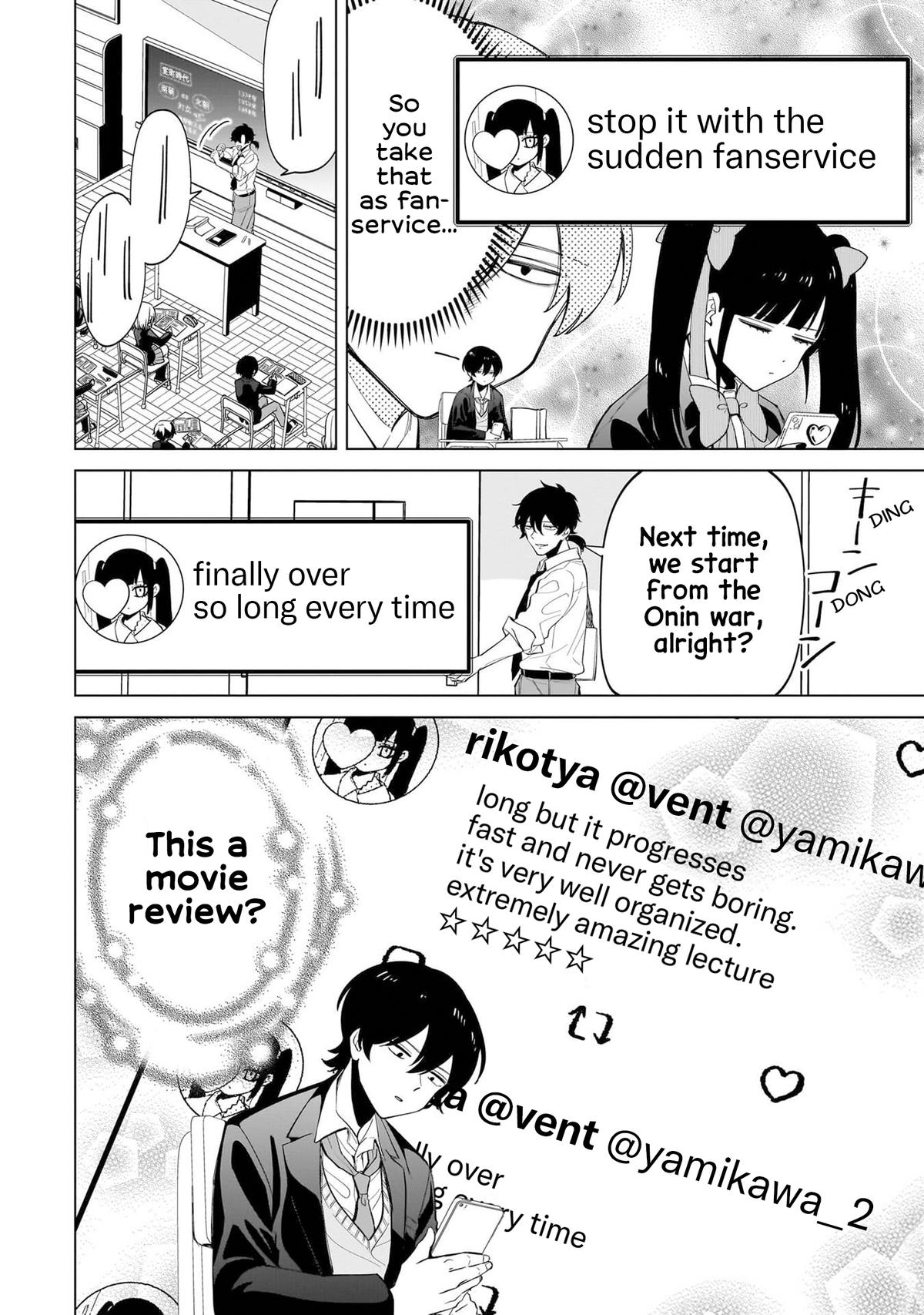 Shiretto Sugee Koto Itteru Gal. Shiritsu Paranomaru Koukou no Nichijou Chap 4 - Next Chap 5