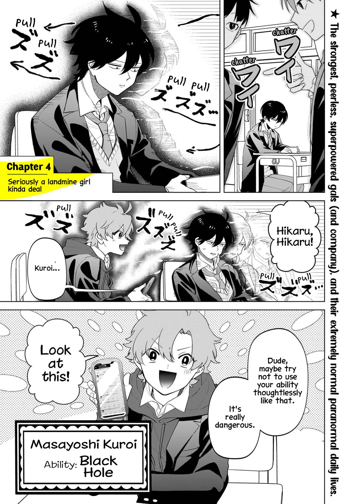 Shiretto Sugee Koto Itteru Gal. Shiritsu Paranomaru Koukou no Nichijou Chap 4 - Next Chap 5