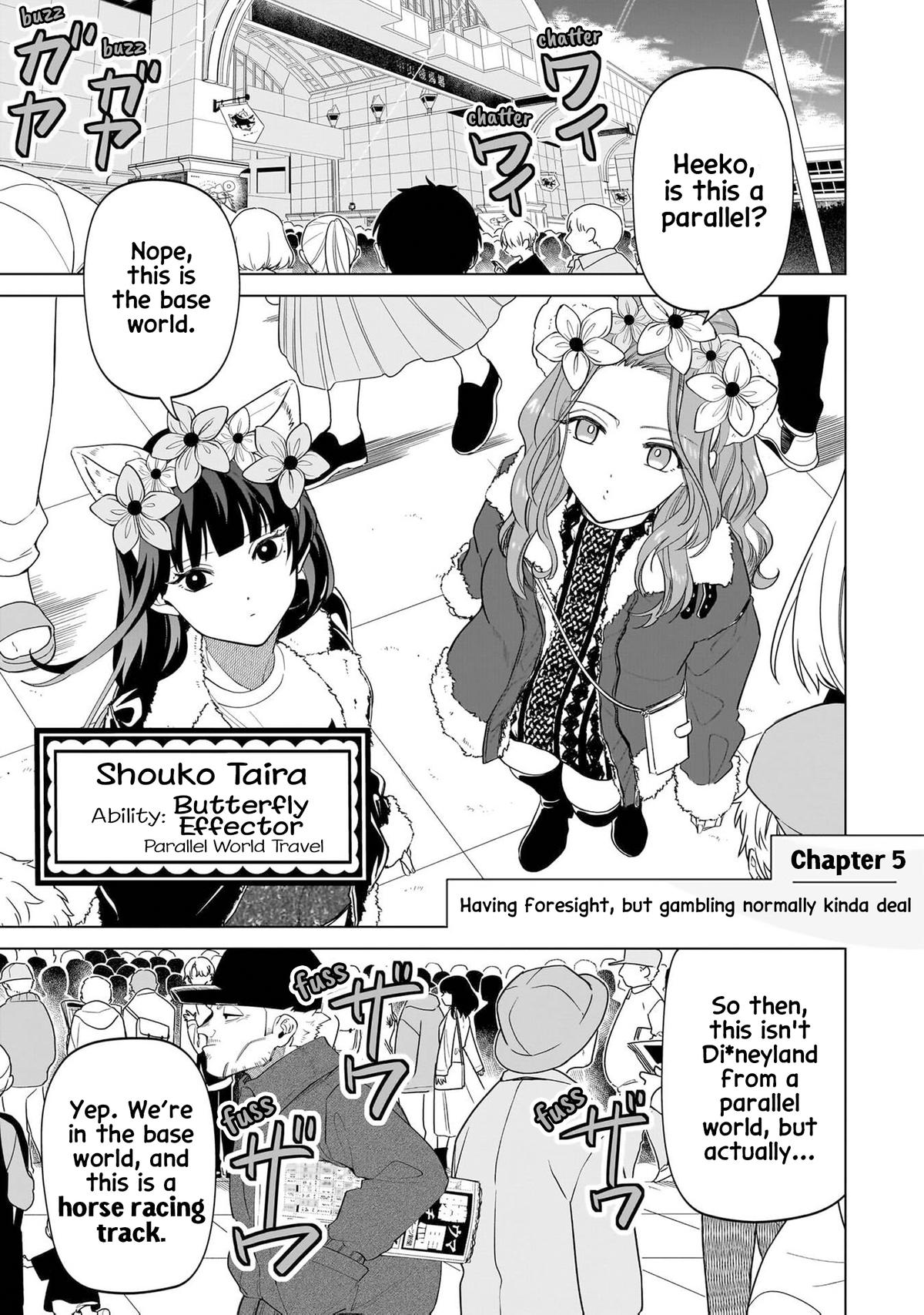 Shiretto Sugee Koto Itteru Gal. Shiritsu Paranomaru Koukou no Nichijou Chap 5 - Next Chap 6