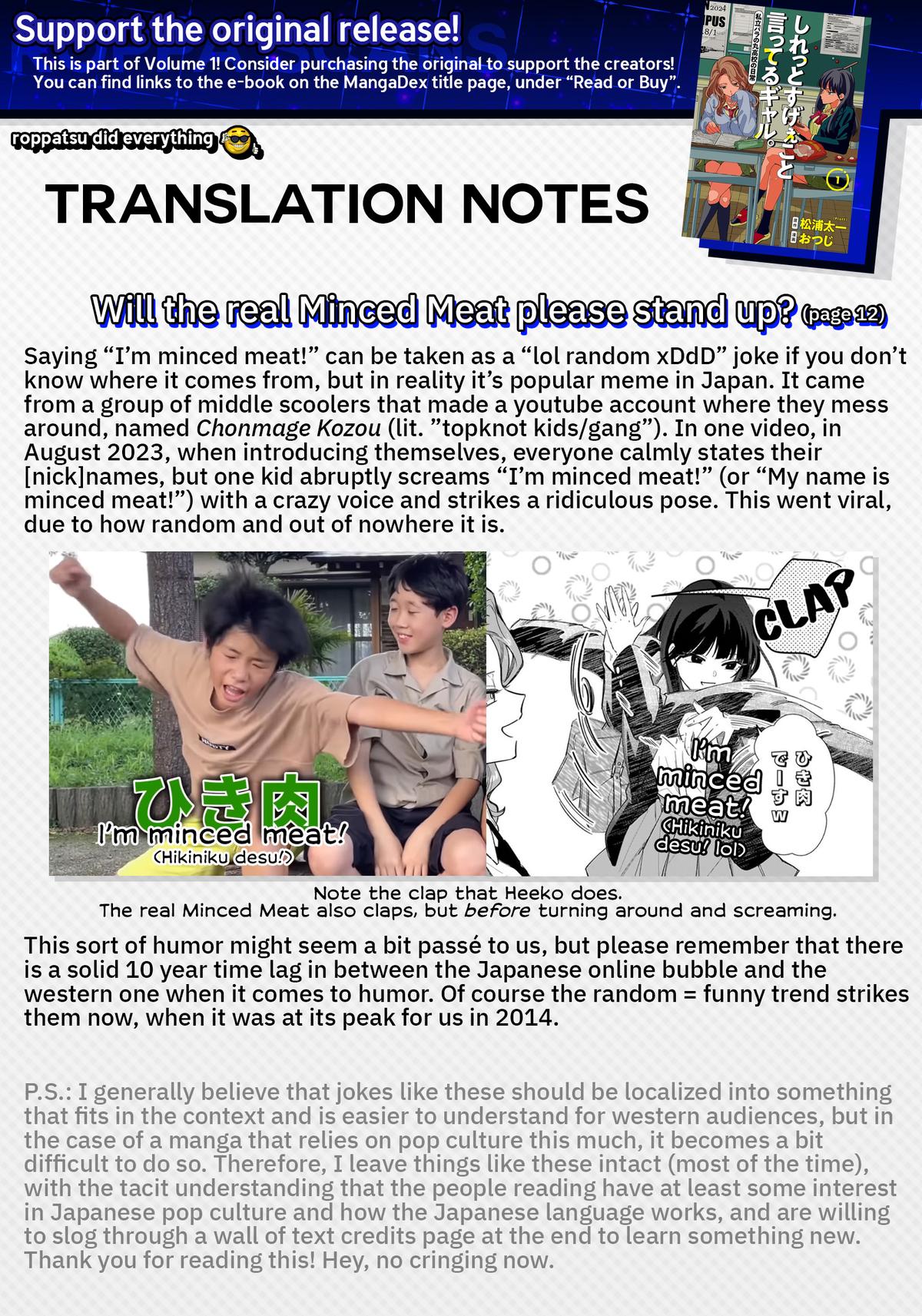 Shiretto Sugee Koto Itteru Gal. Shiritsu Paranomaru Koukou no Nichijou Chap 6 - Next Chap 7